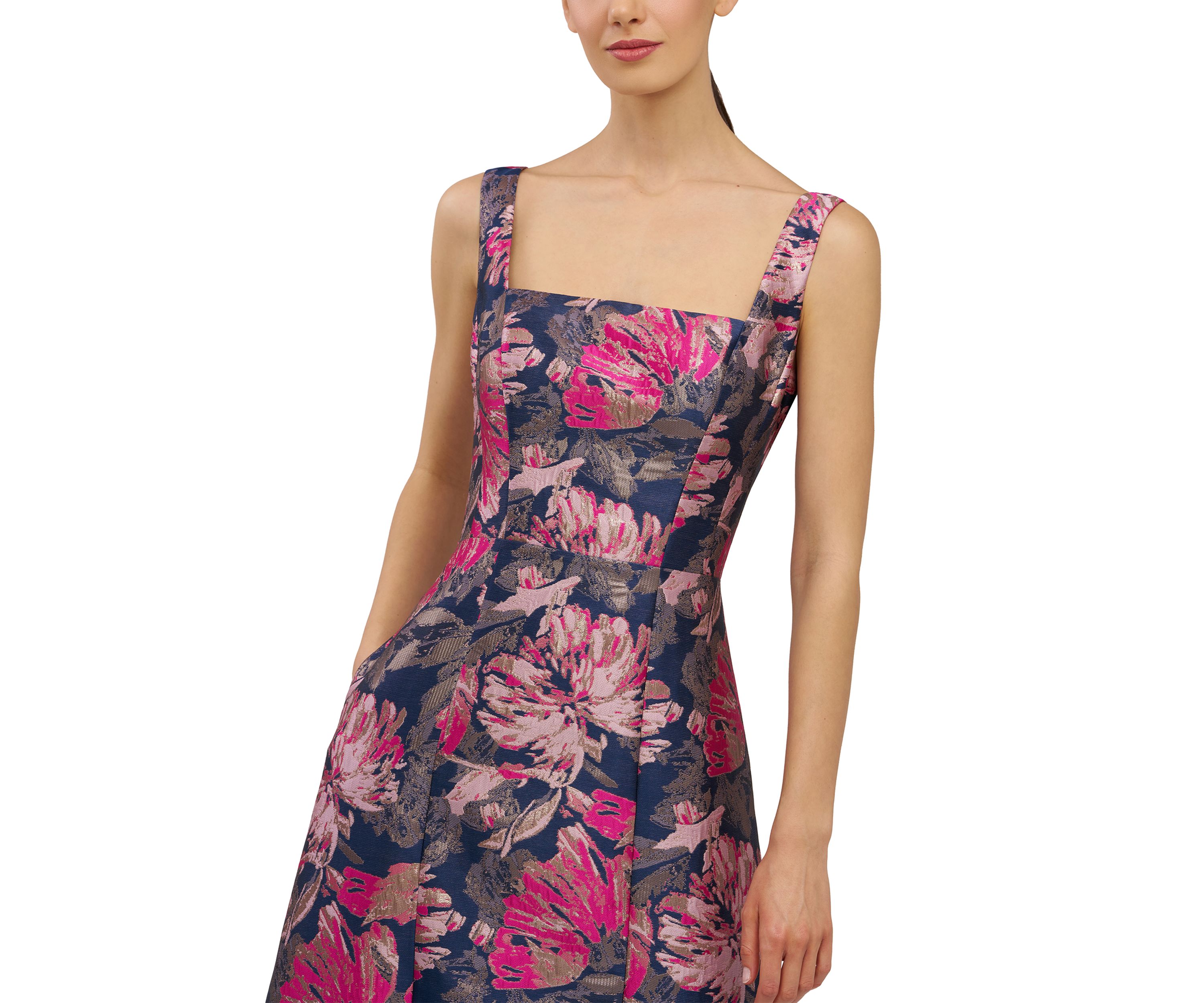 Womens Paige Tea Length Dress