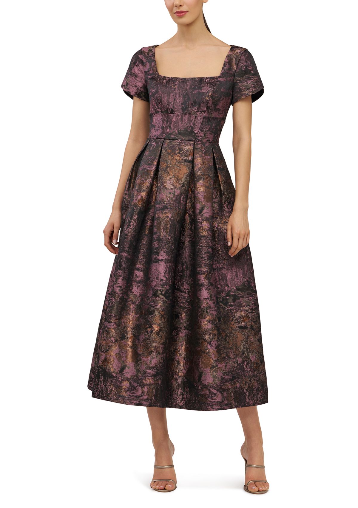 Womens Charlotte Tea Length Dress