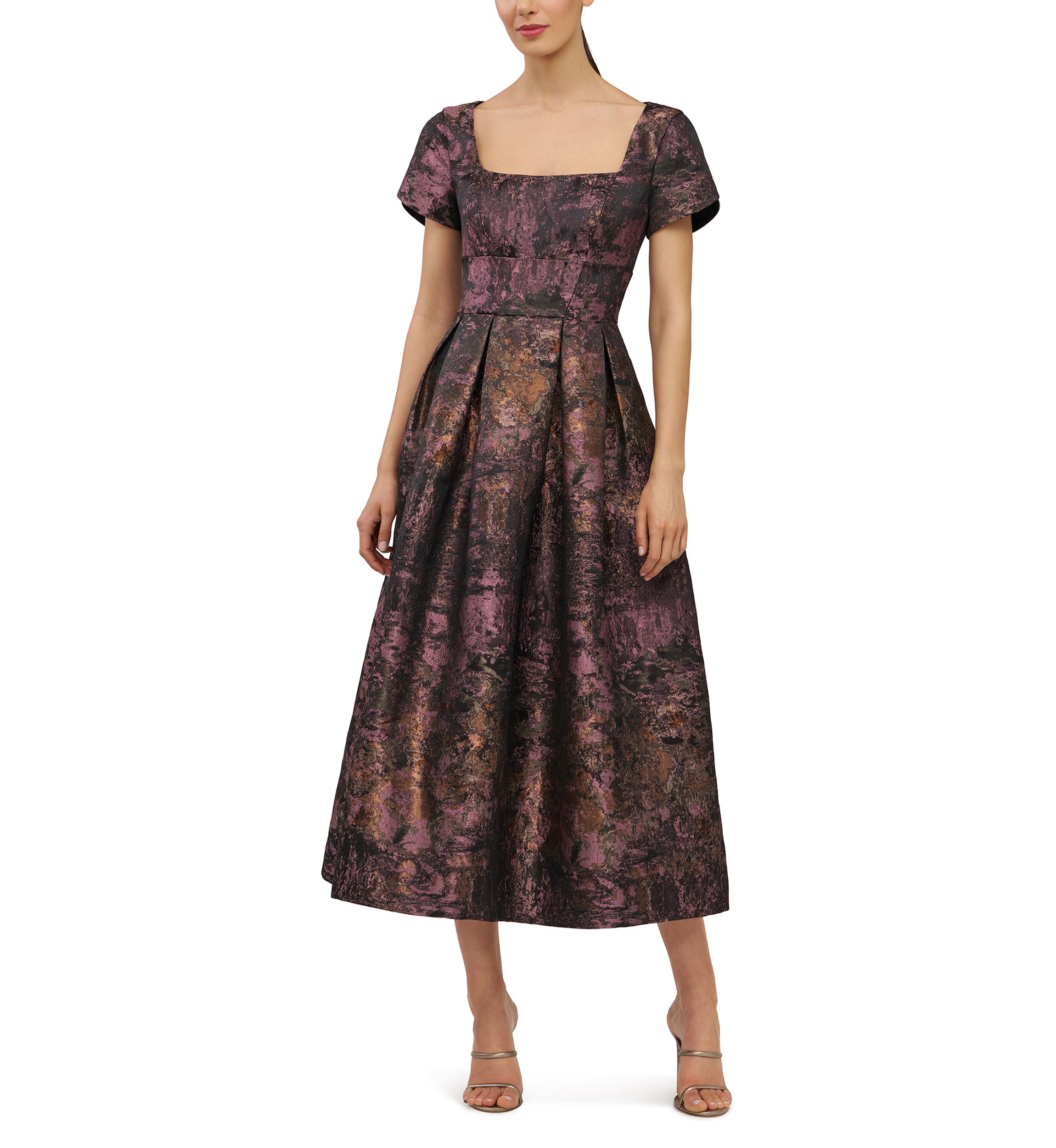 Womens Charlotte Tea Length Dress