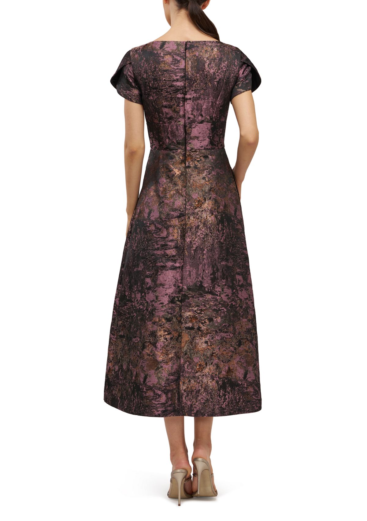 Womens Charlotte Tea Length Dress