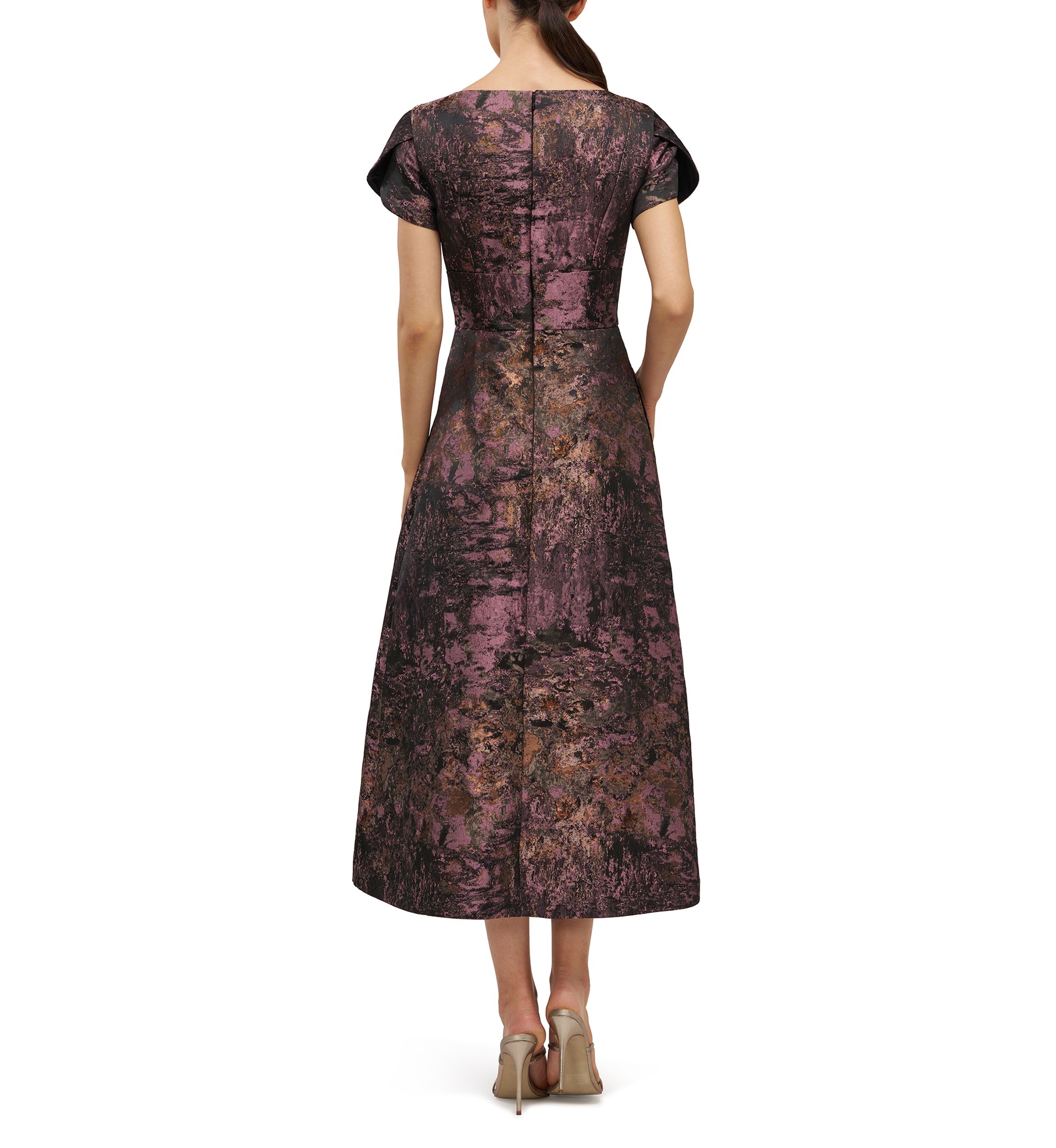 Womens Charlotte Tea Length Dress