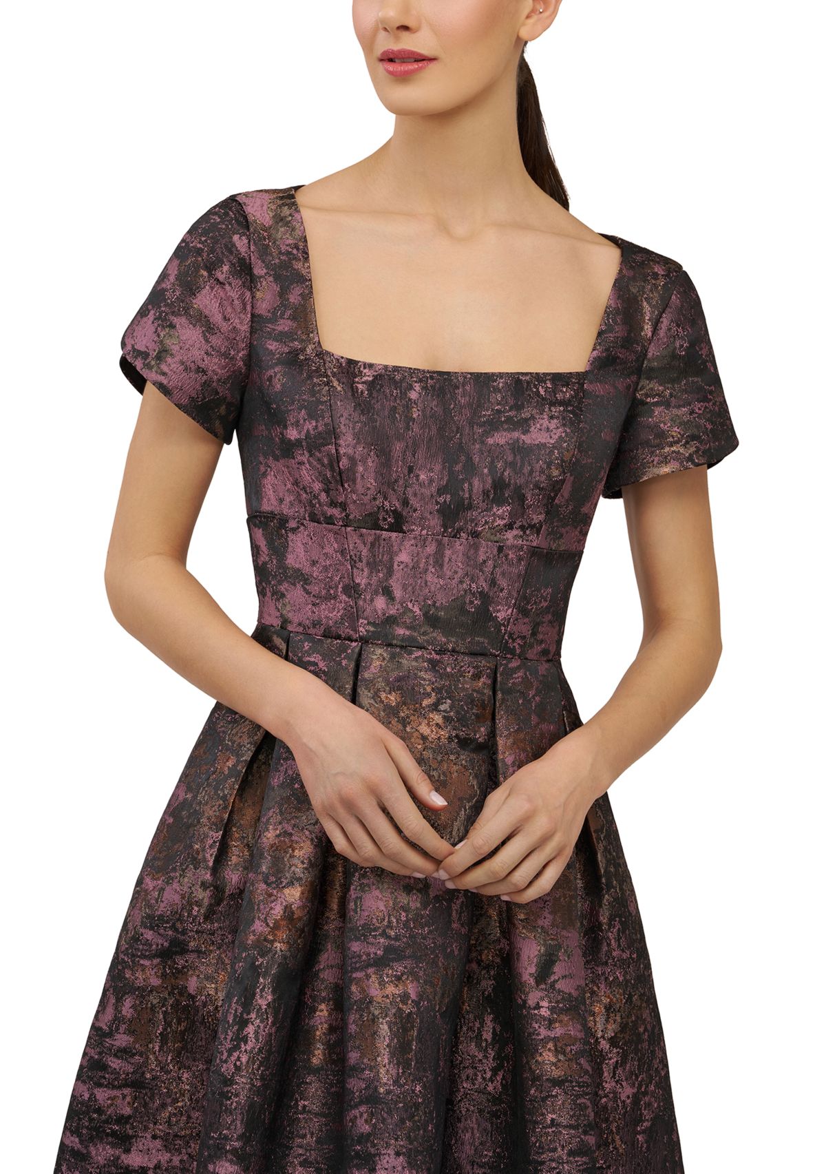 Womens Charlotte Tea Length Dress