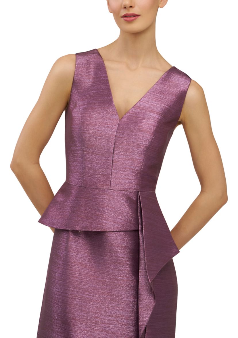 Womens Octavia Column Gown