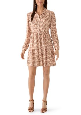 long sleeve swing dress plus size Eliza Merino Wool Swing Dress