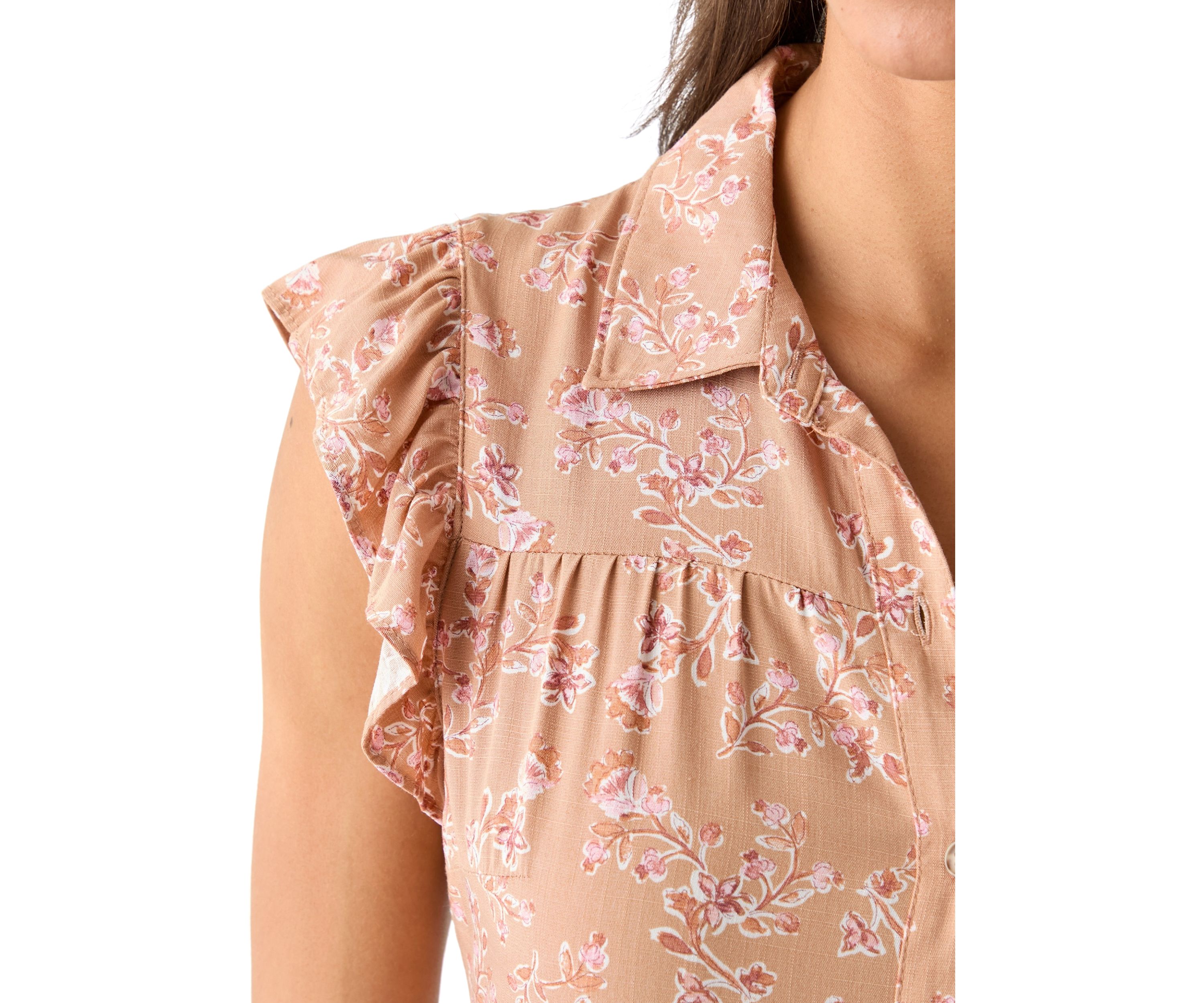 Button Down Mini Shirtdress