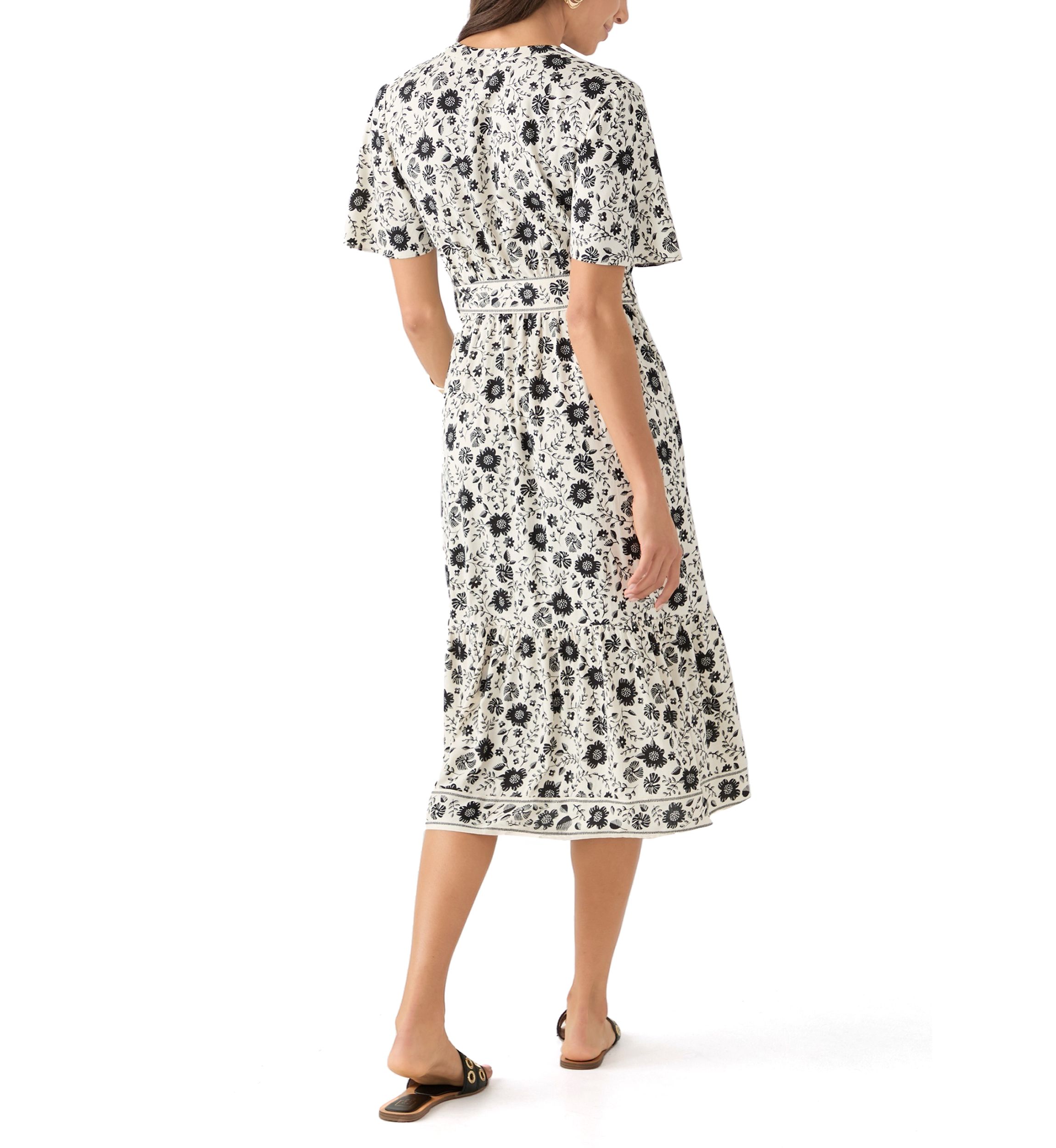 Womens Printed Shirtdress