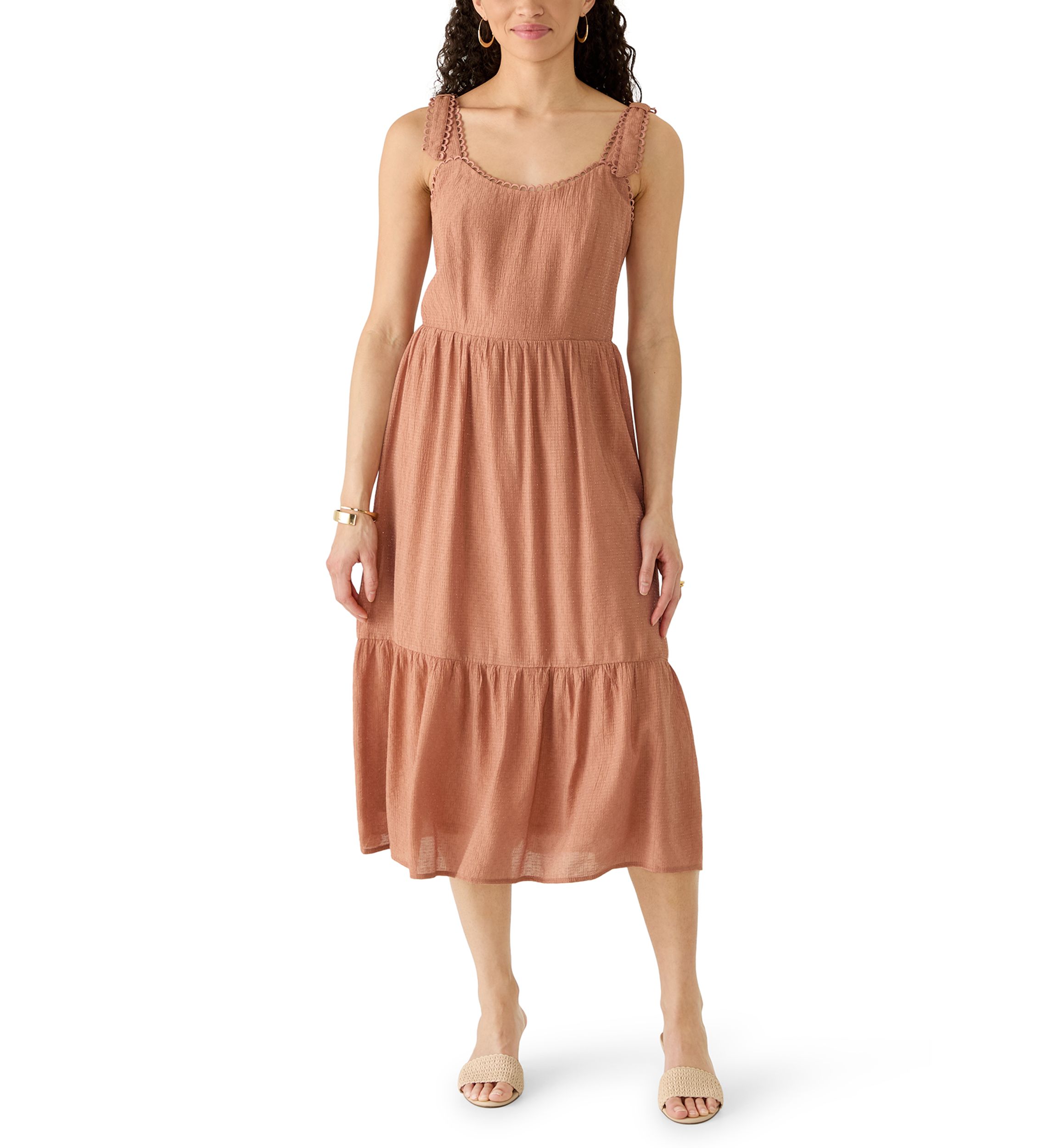 belk brown dress Women's Brown Turtleneck Maxi Dress