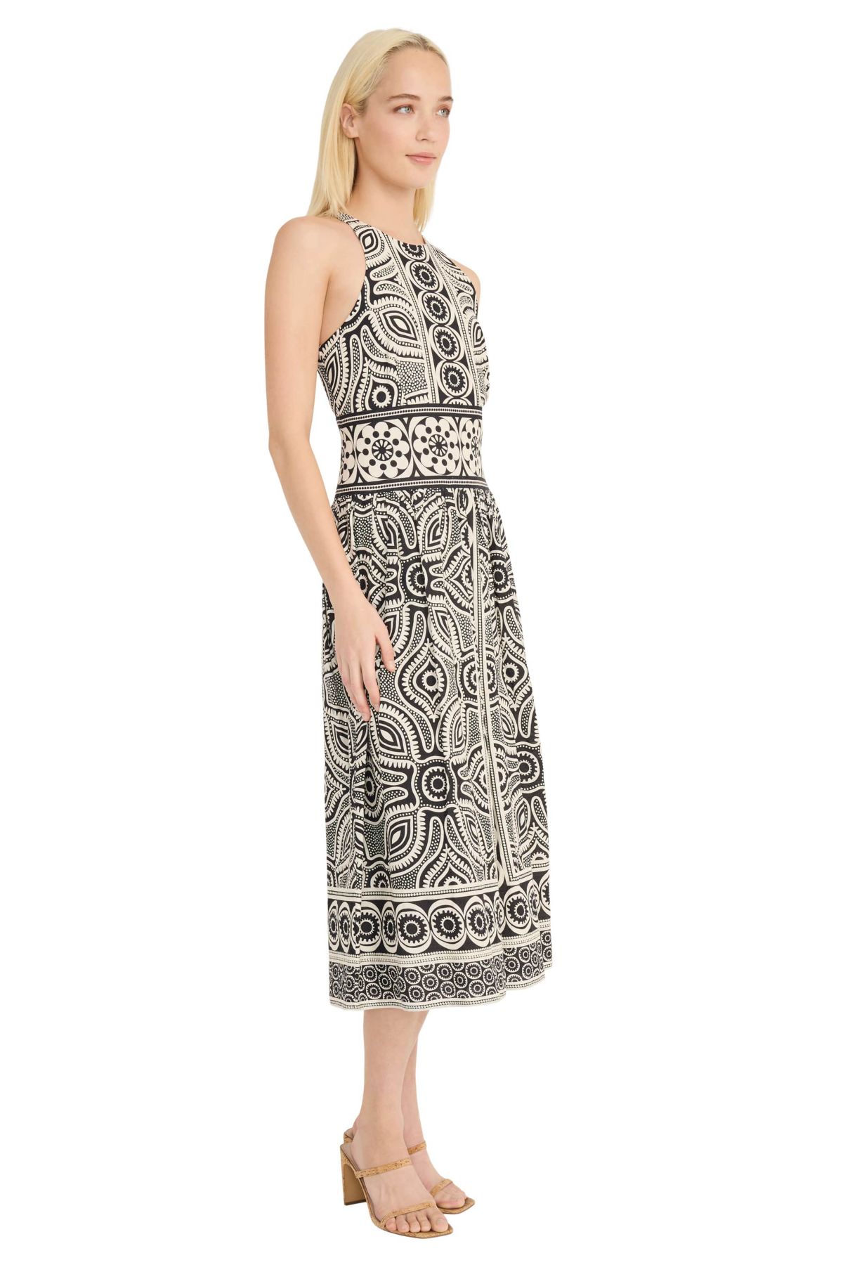 Maxi Dress with Wide Waistband