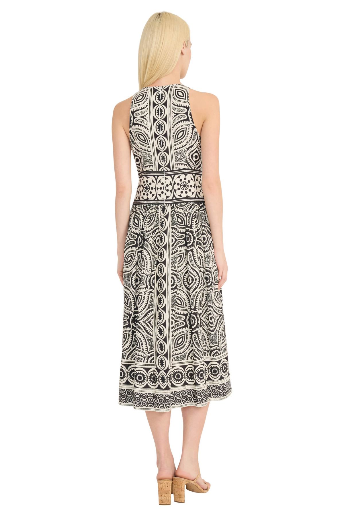 Maxi Dress with Wide Waistband