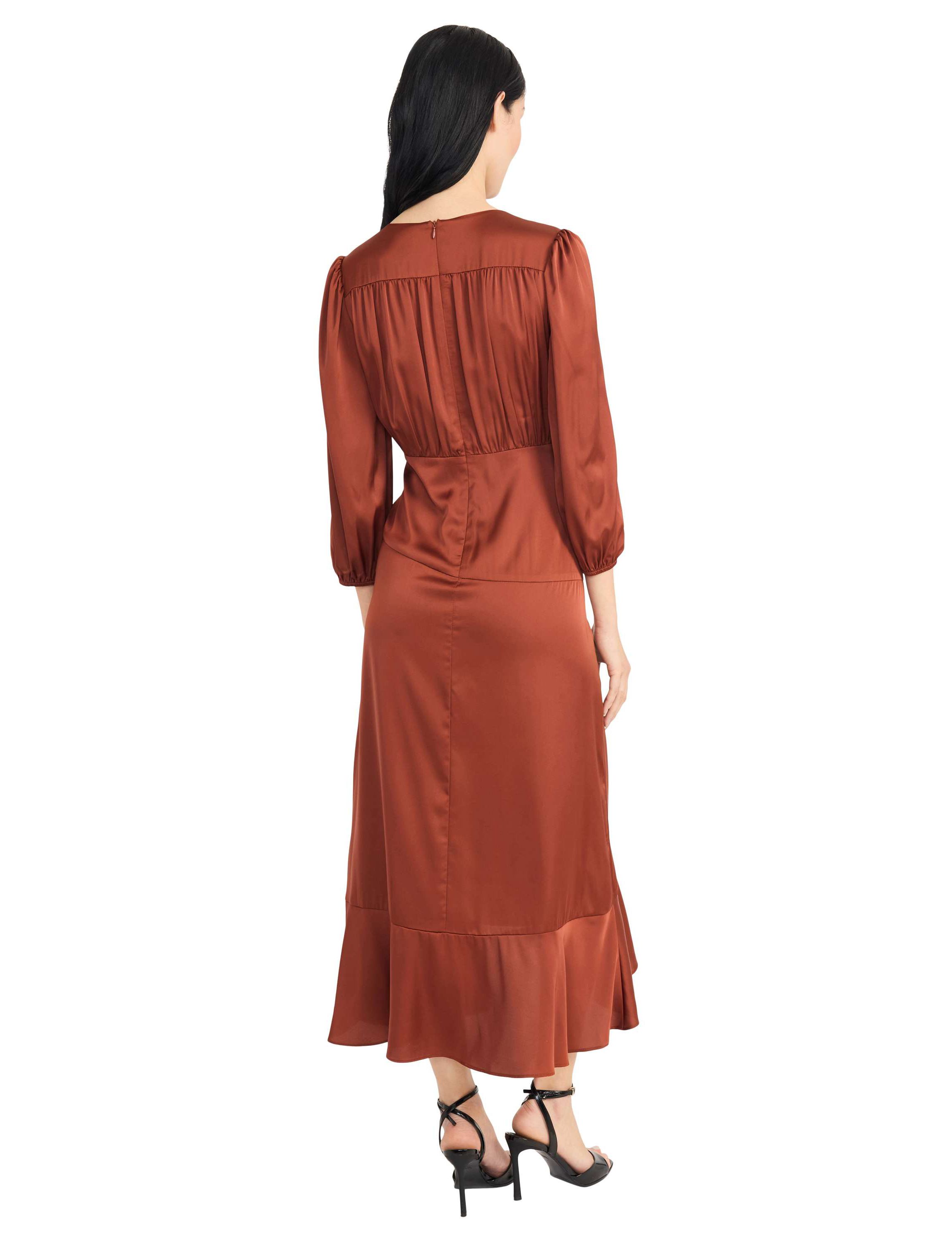 LONG SLEEVE HIGH LOW DRESS