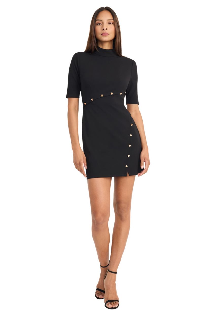 STUDDED MINI DRESS