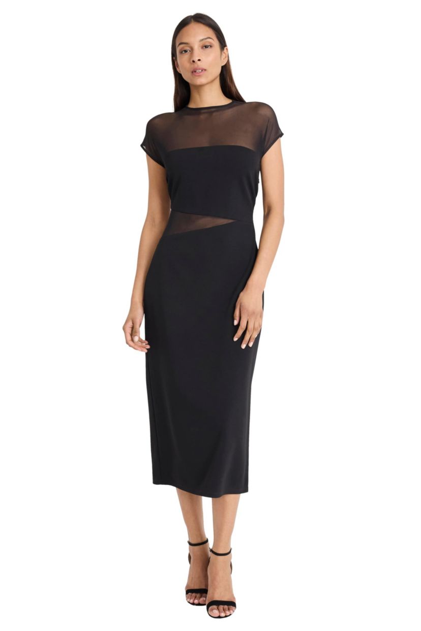 ILLUSION MIDI DRESS