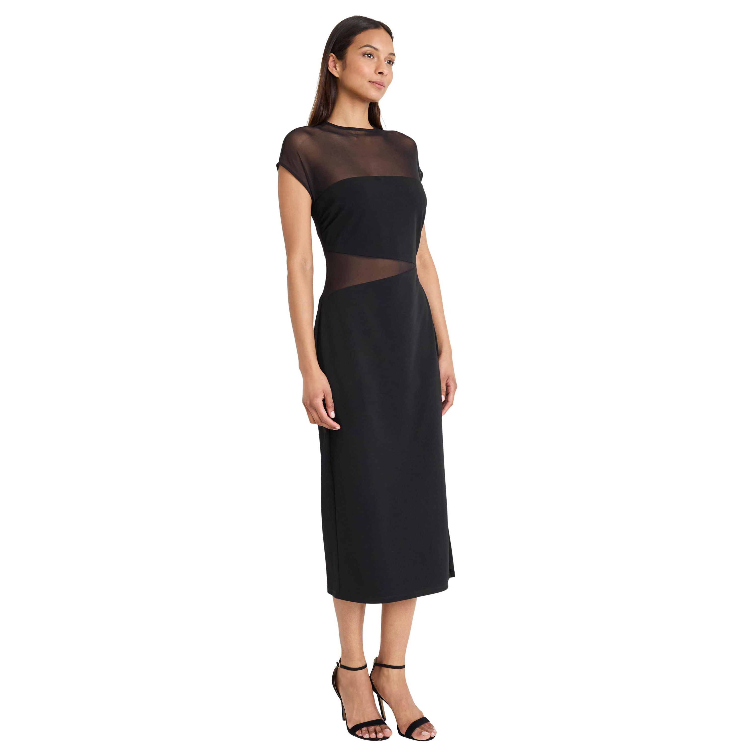 ILLUSION MIDI DRESS