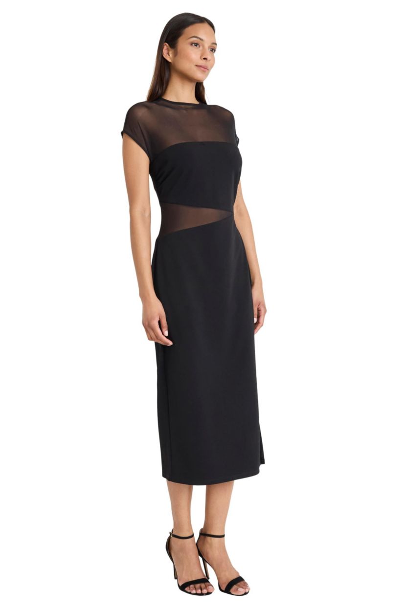 ILLUSION MIDI DRESS