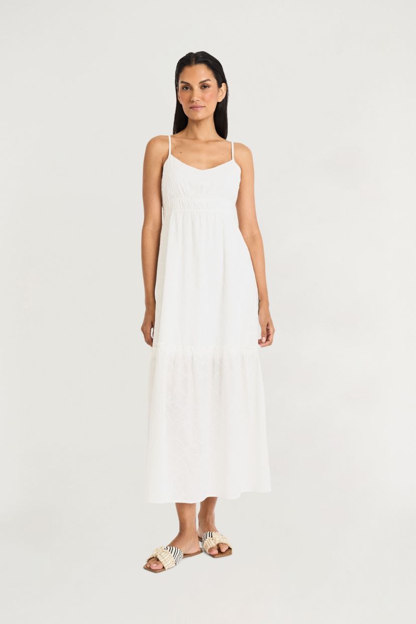 Tank Dress with Smocked Waist