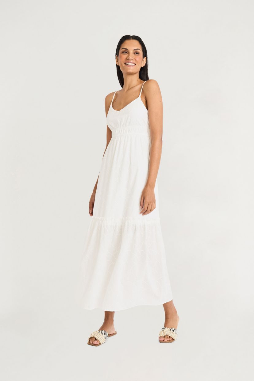 Tank Dress with Smocked Waist