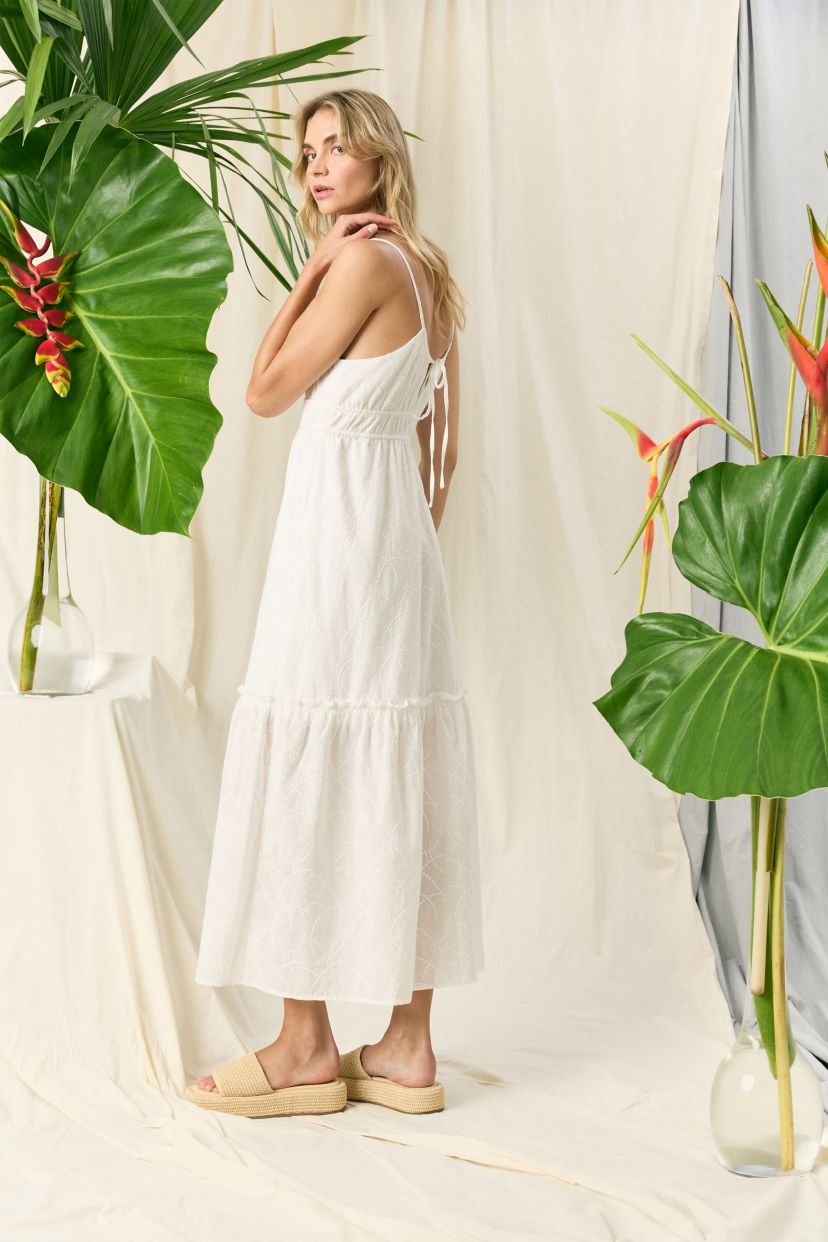 Tank Dress with Smocked Waist