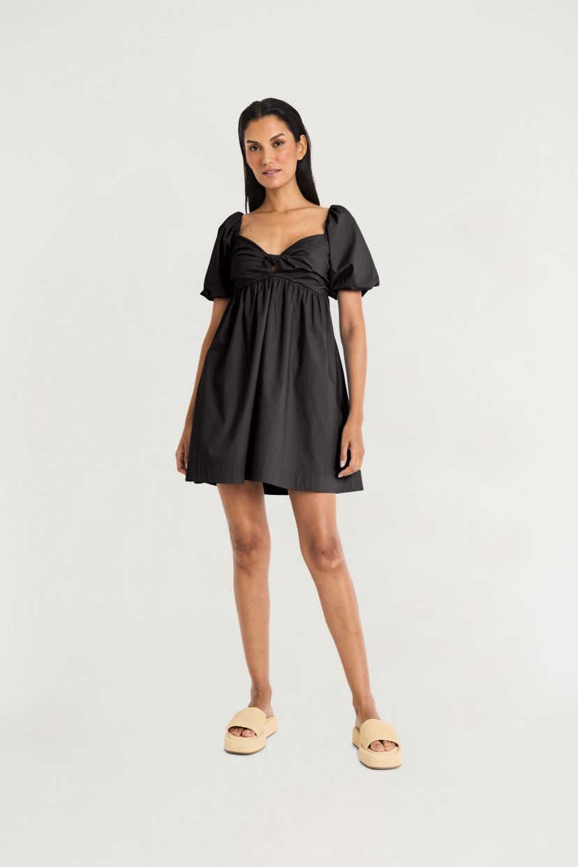 Mini Dress with Bubble Sleeve