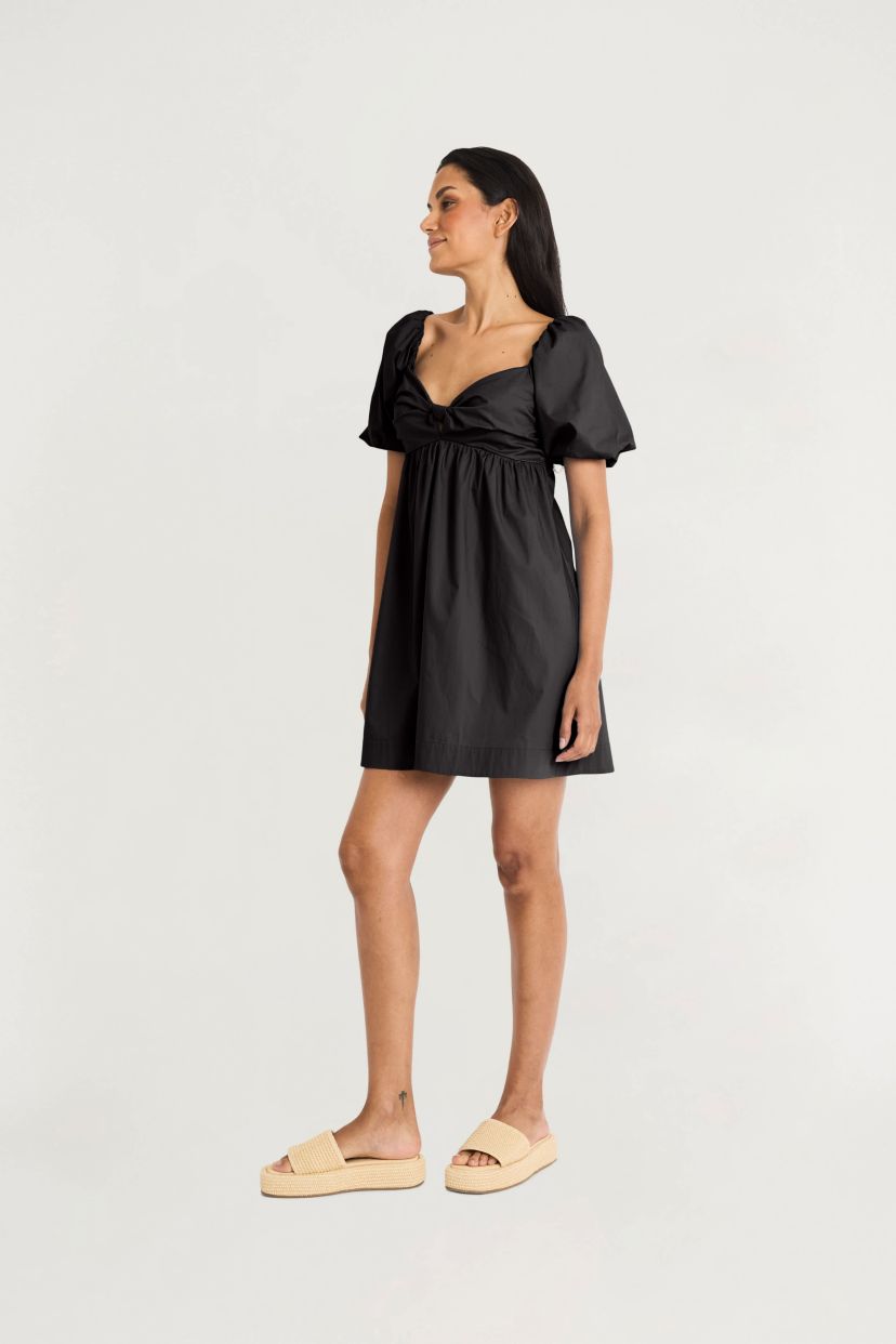 Mini Dress with Bubble Sleeve