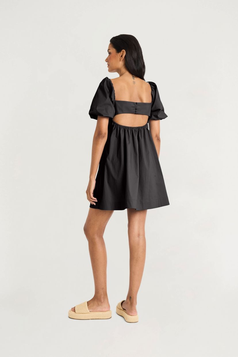 Mini Dress with Bubble Sleeve