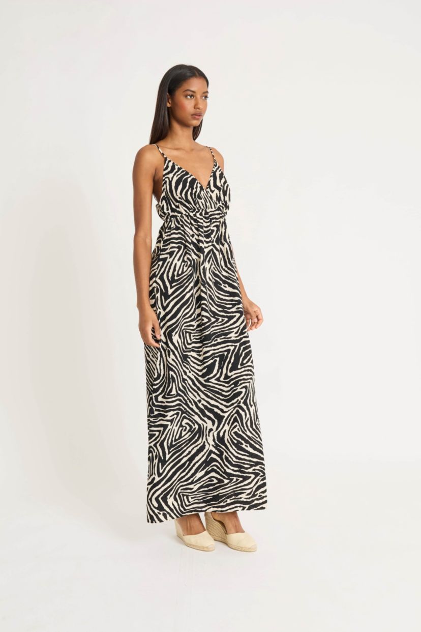SOLID LINEN MINI DRES