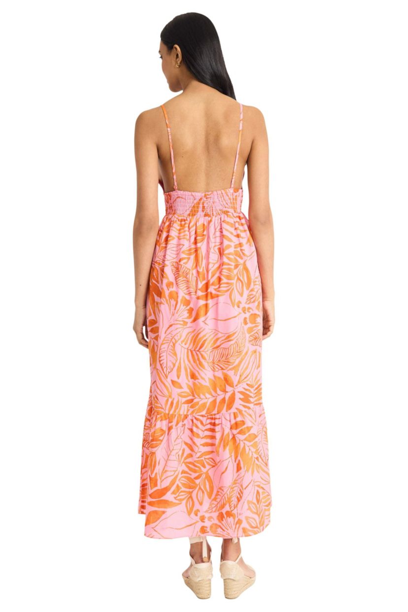 FLORAL PRINTED MAXI DRESS