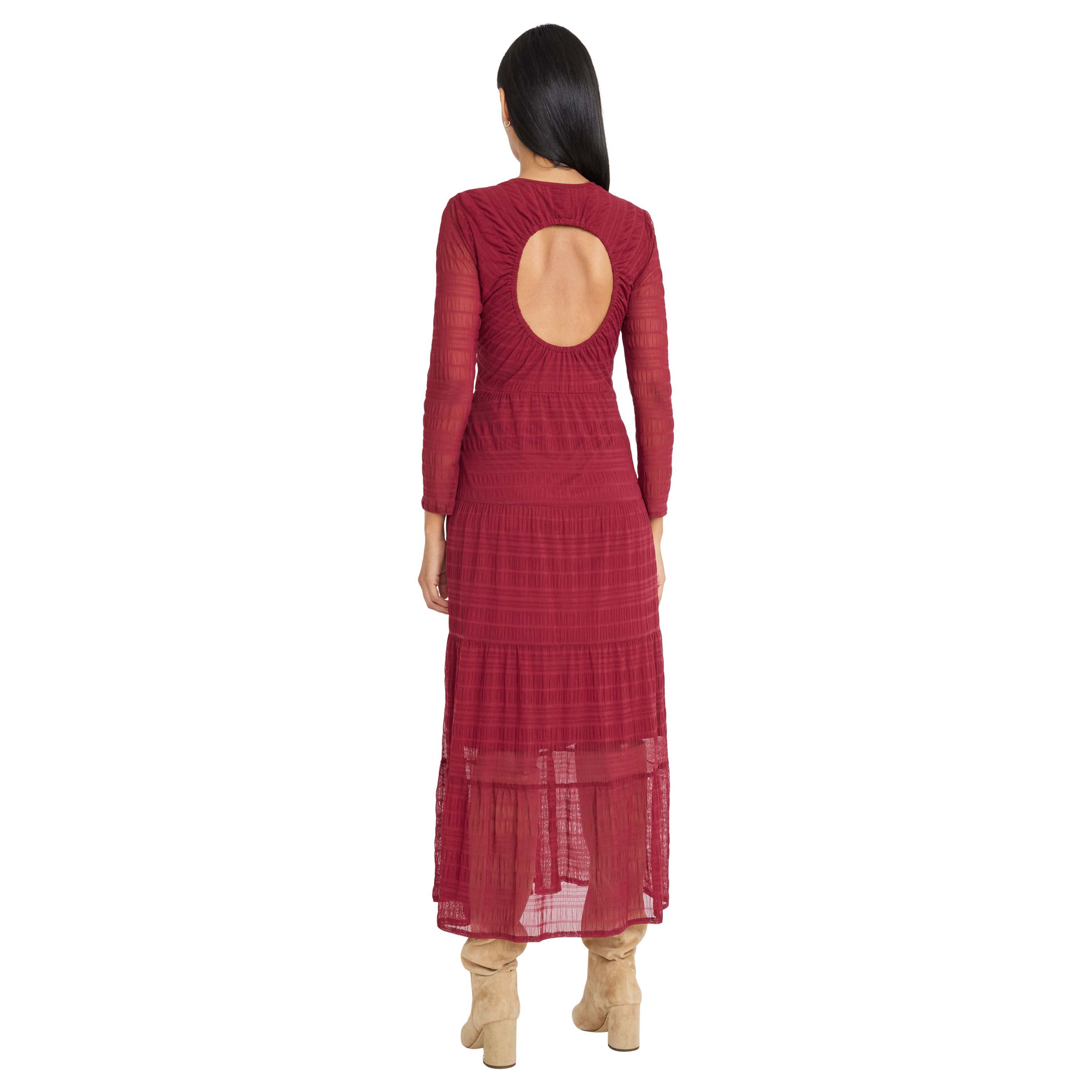OPEN BACK MAXI DRESS