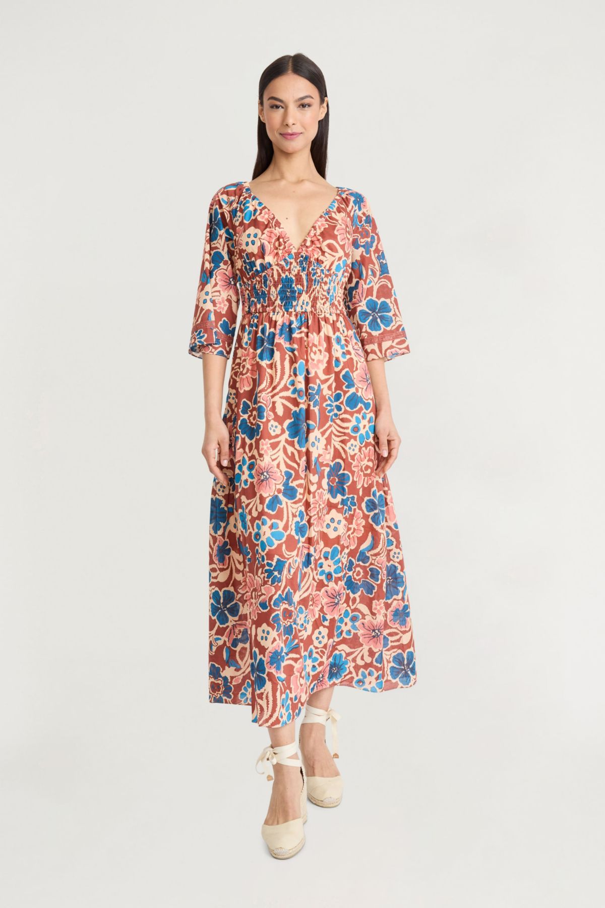 FLORAL MAXI DRESS