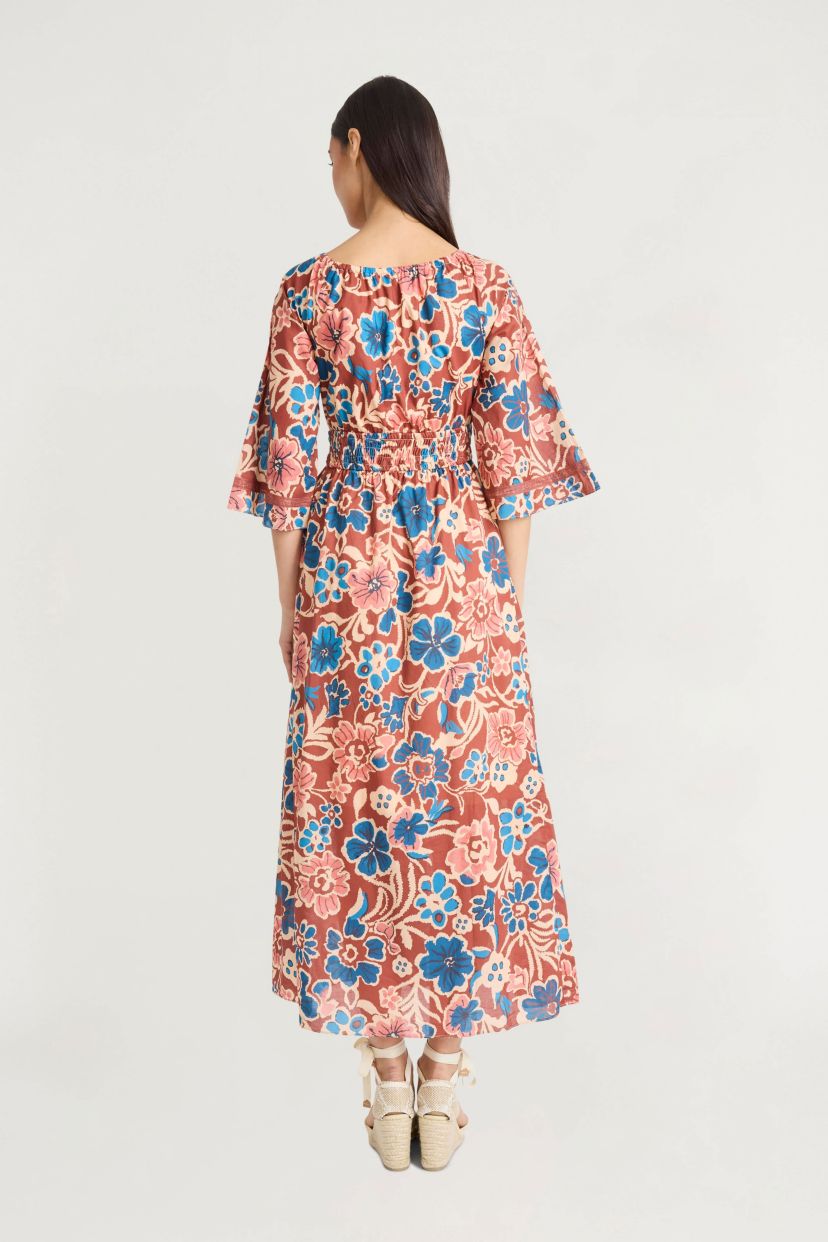 FLORAL MAXI DRESS