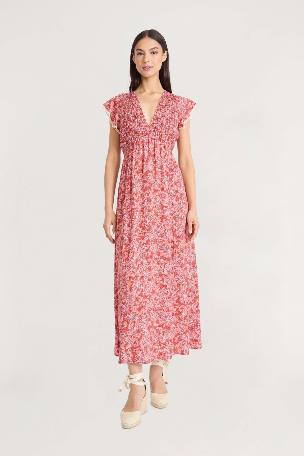 PAISLEY MAXI DRESS