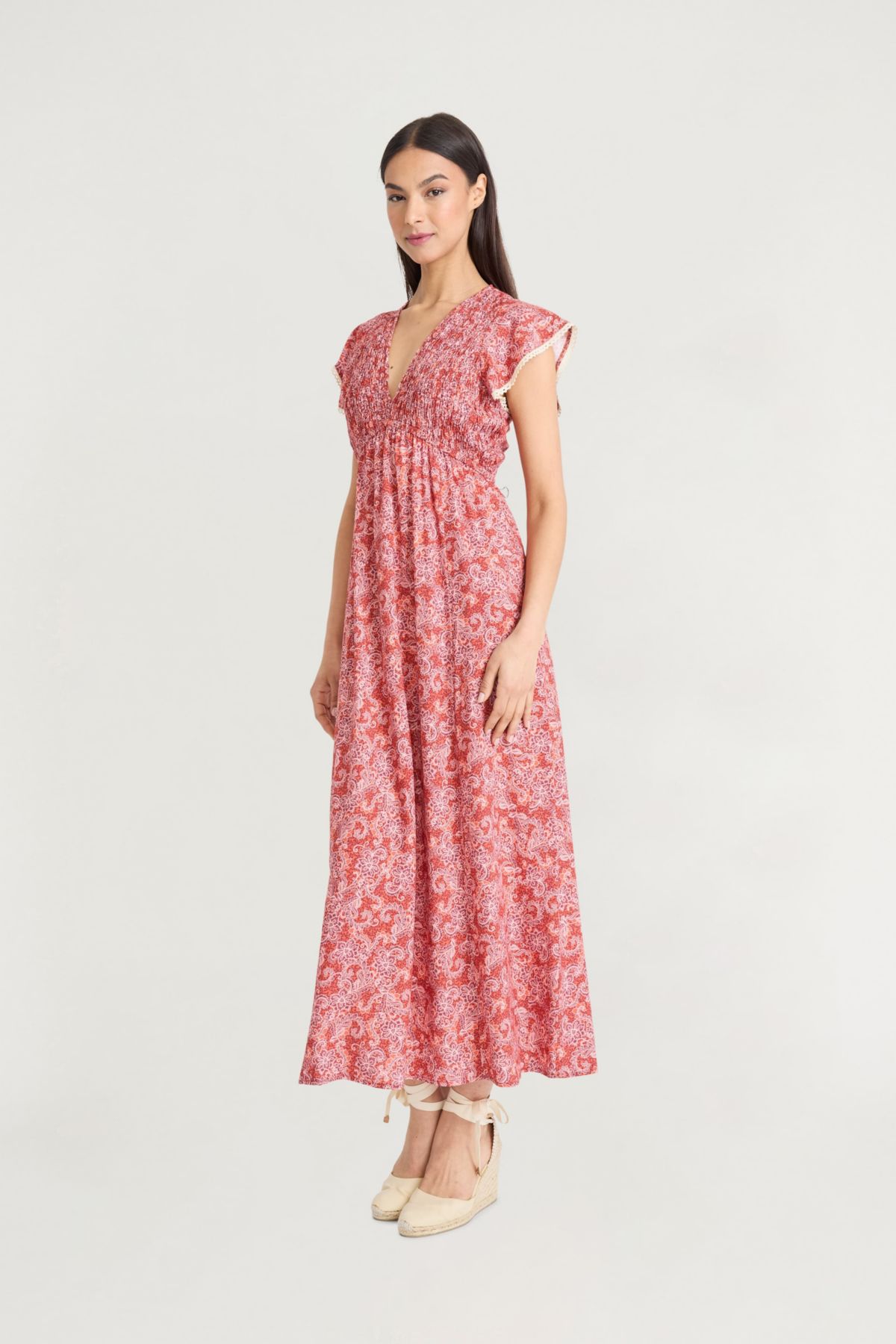 PAISLEY MAXI DRESS