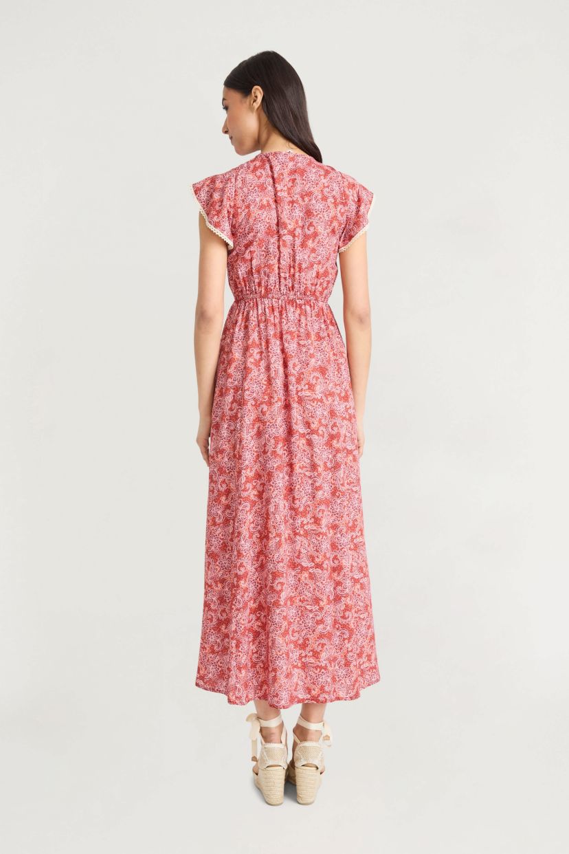 PAISLEY MAXI DRESS