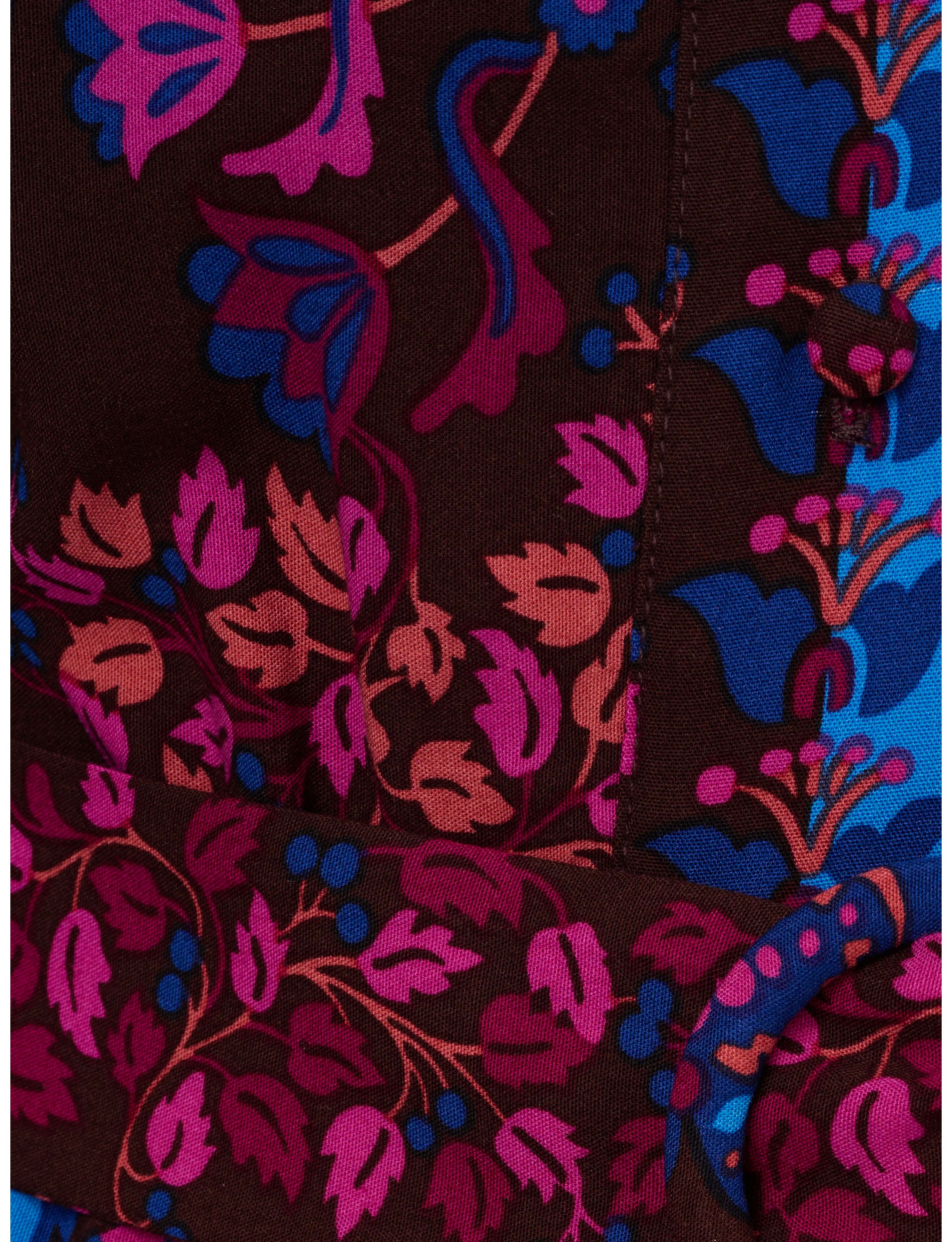Printed Short Flounce Dress