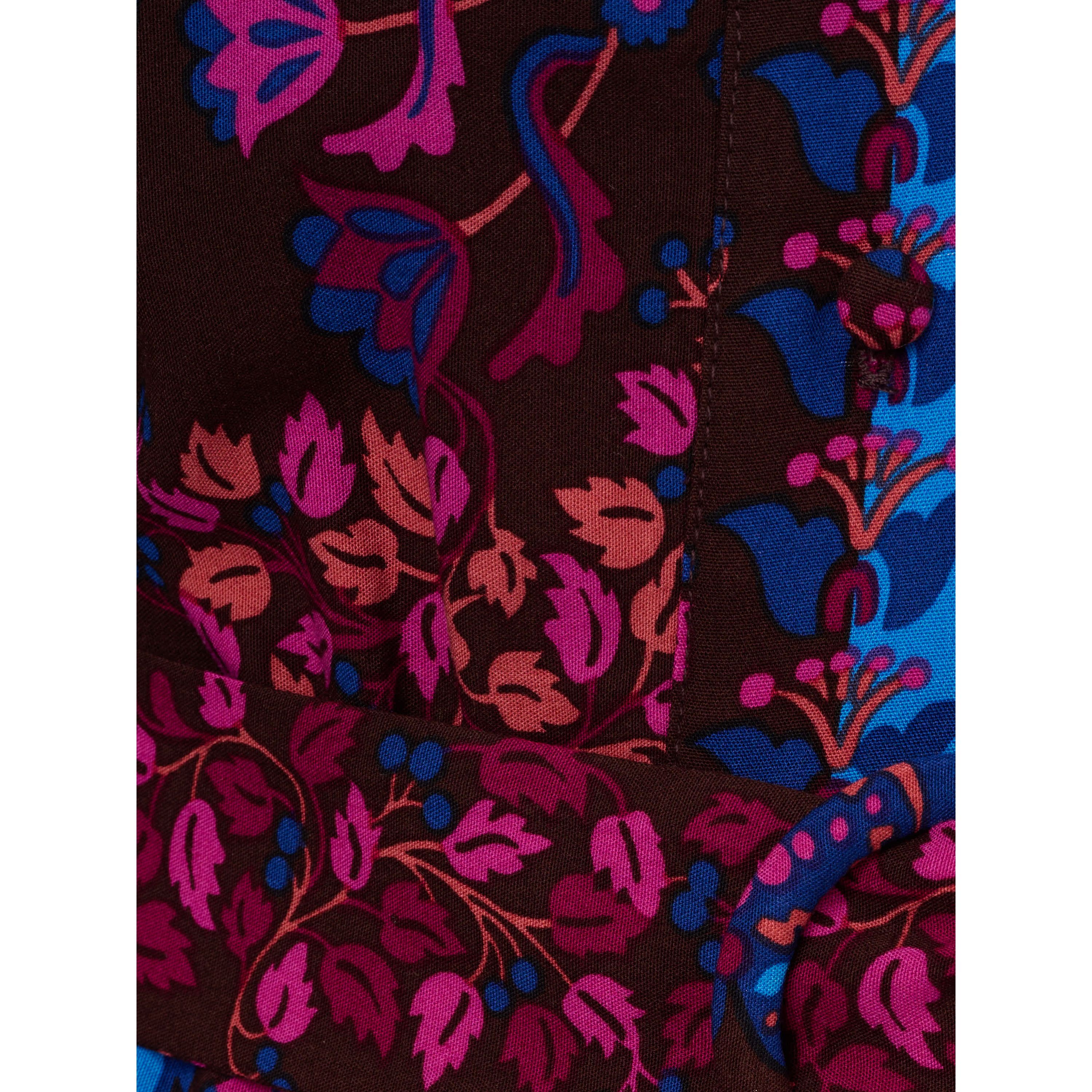 Printed Short Flounce Dress