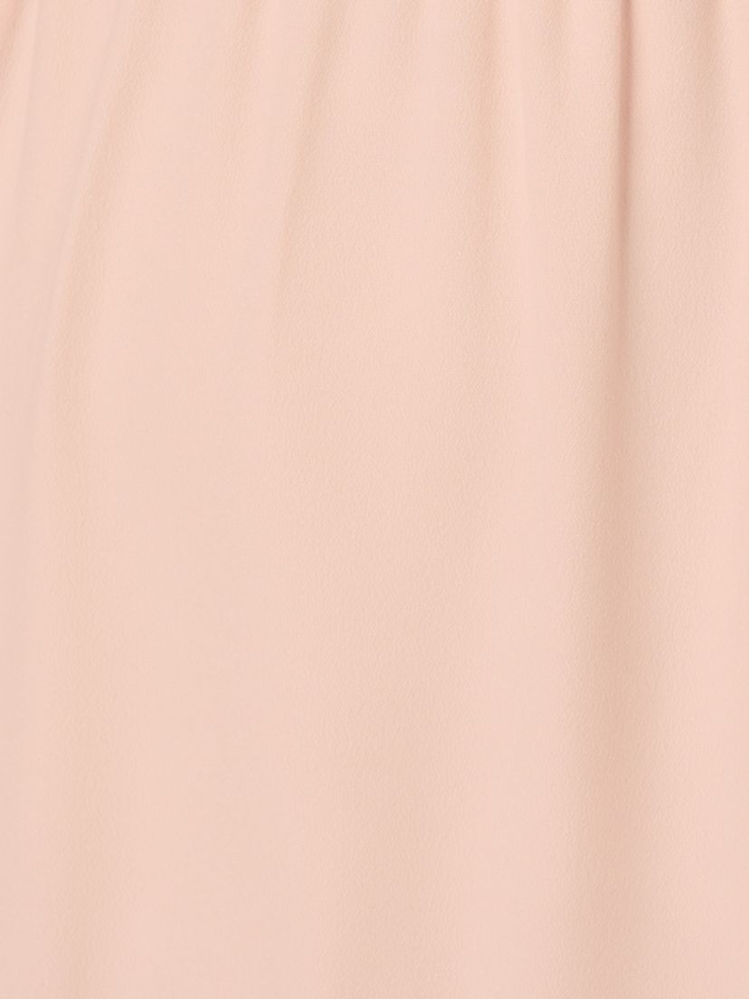 Flounce Hem Short Dress