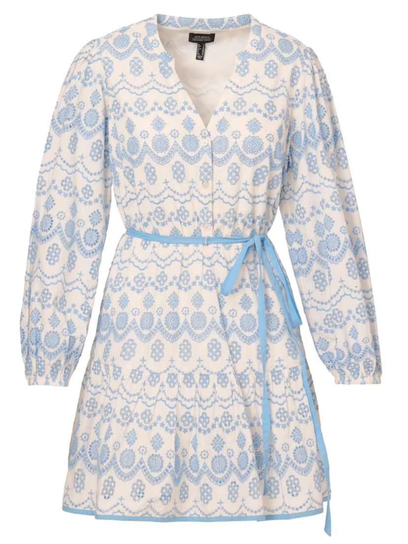 Flounce Hem Short Dress