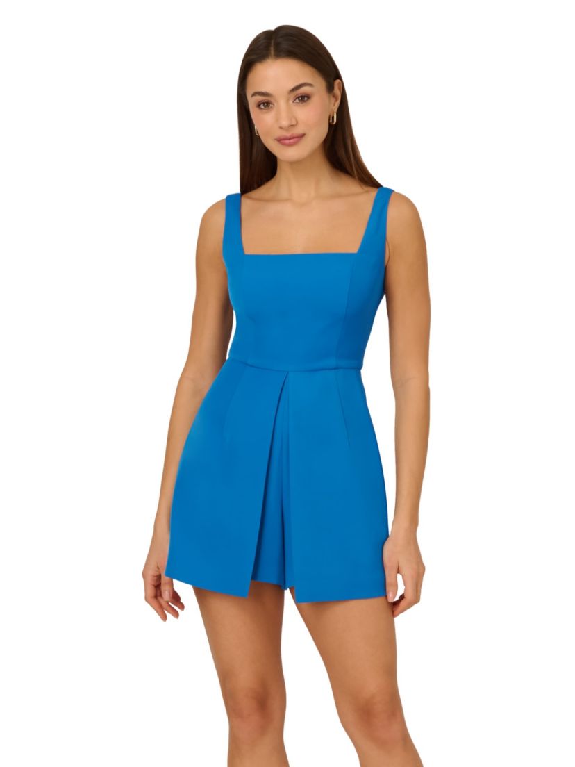 Crepe Overlay Romper