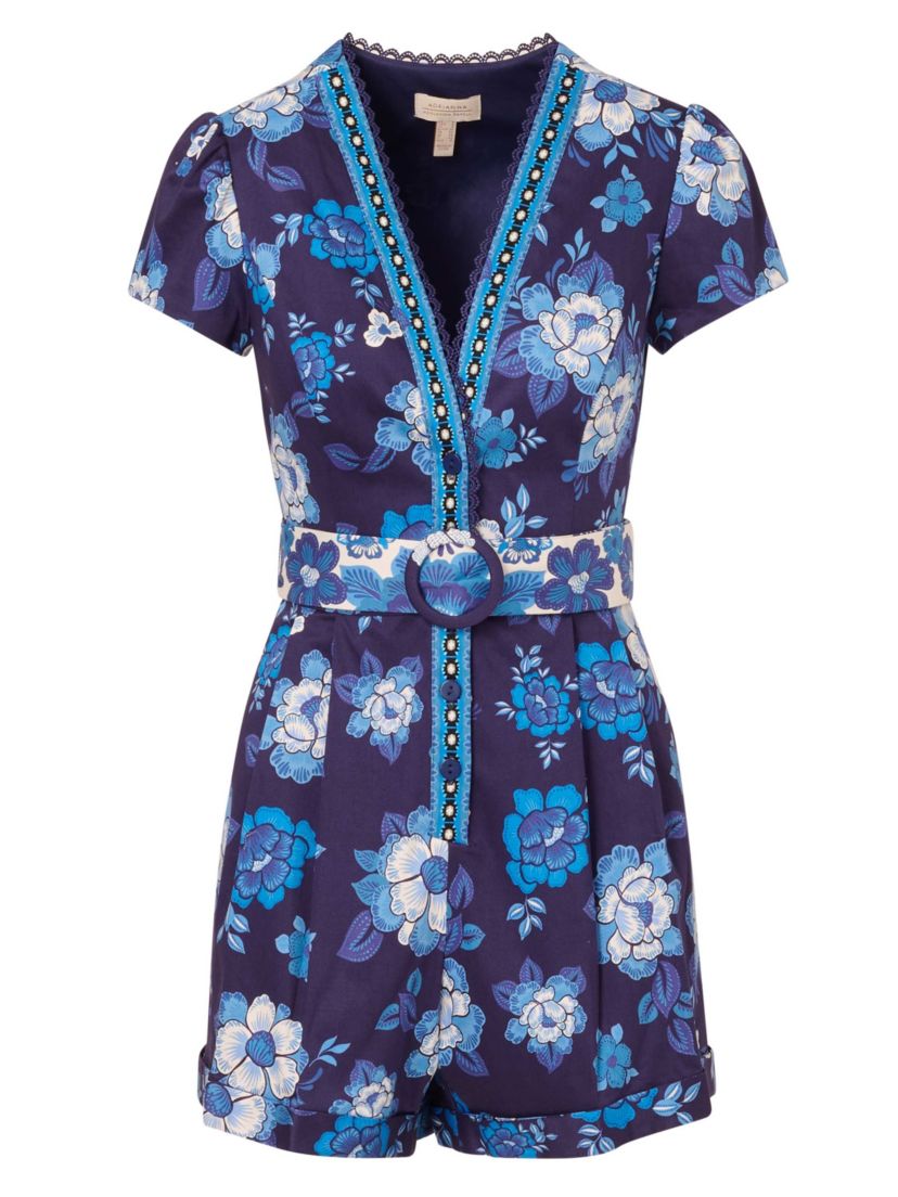 Printed Romper