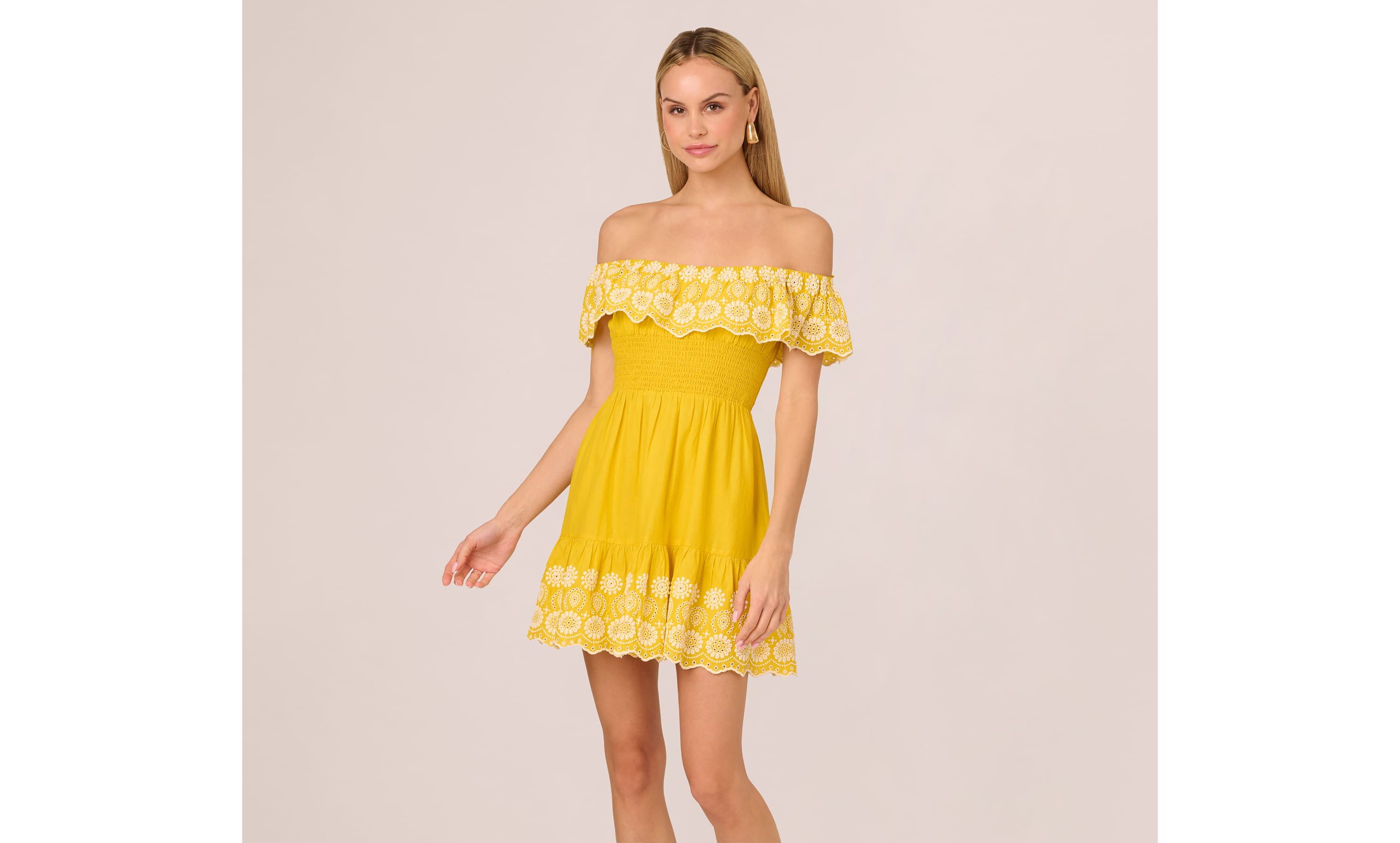 Ruffle Short Dress