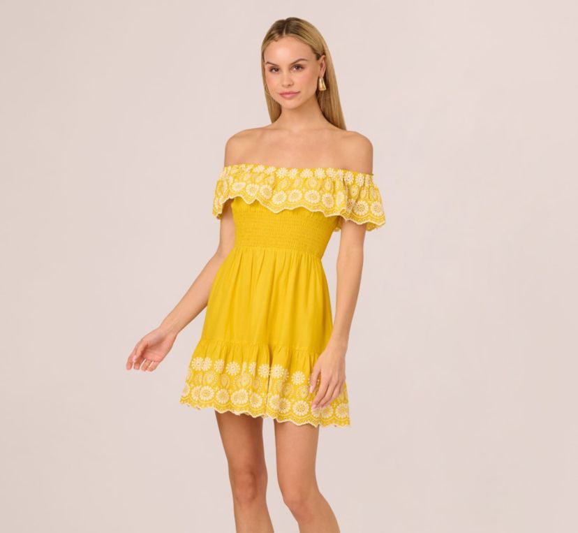 Ruffle Short Dress