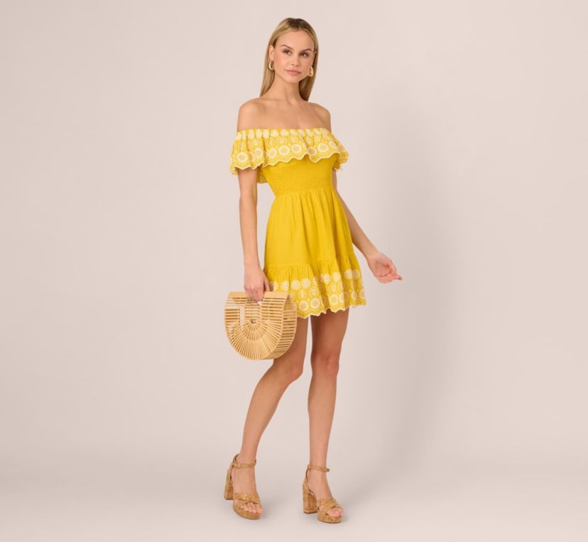 Ruffle Short Dress