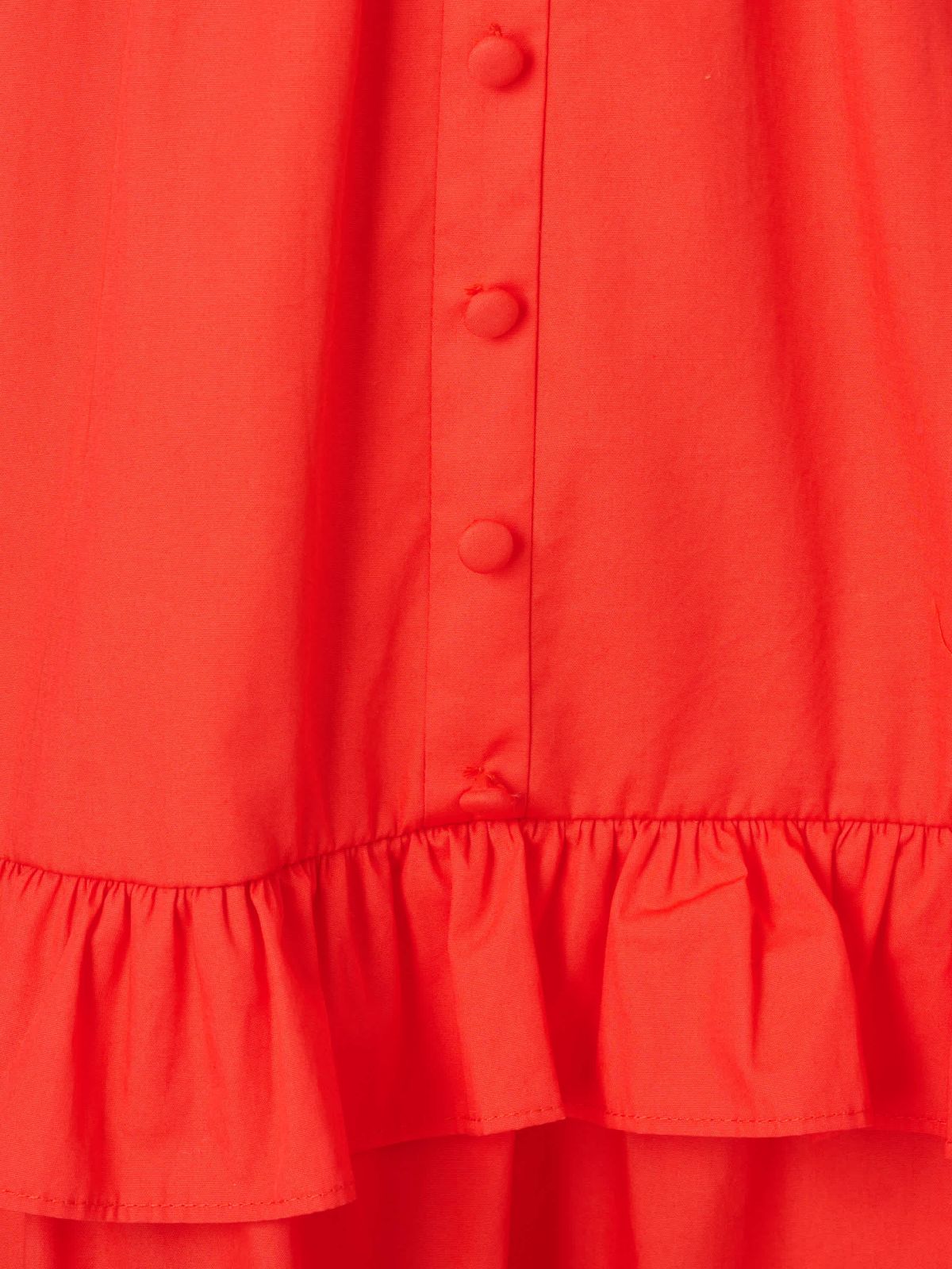 Solid Tiered Midi Dress