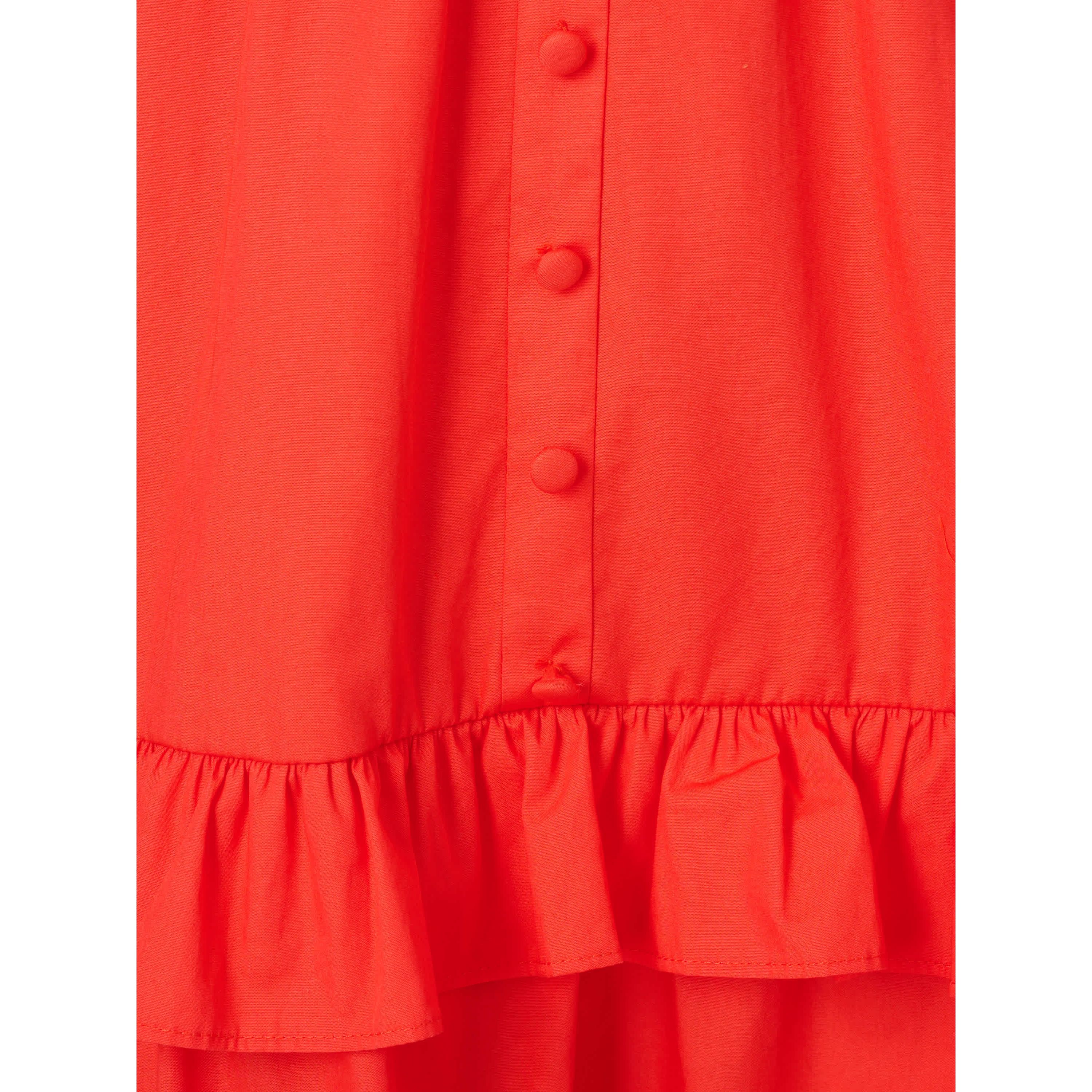 Solid Tiered Midi Dress