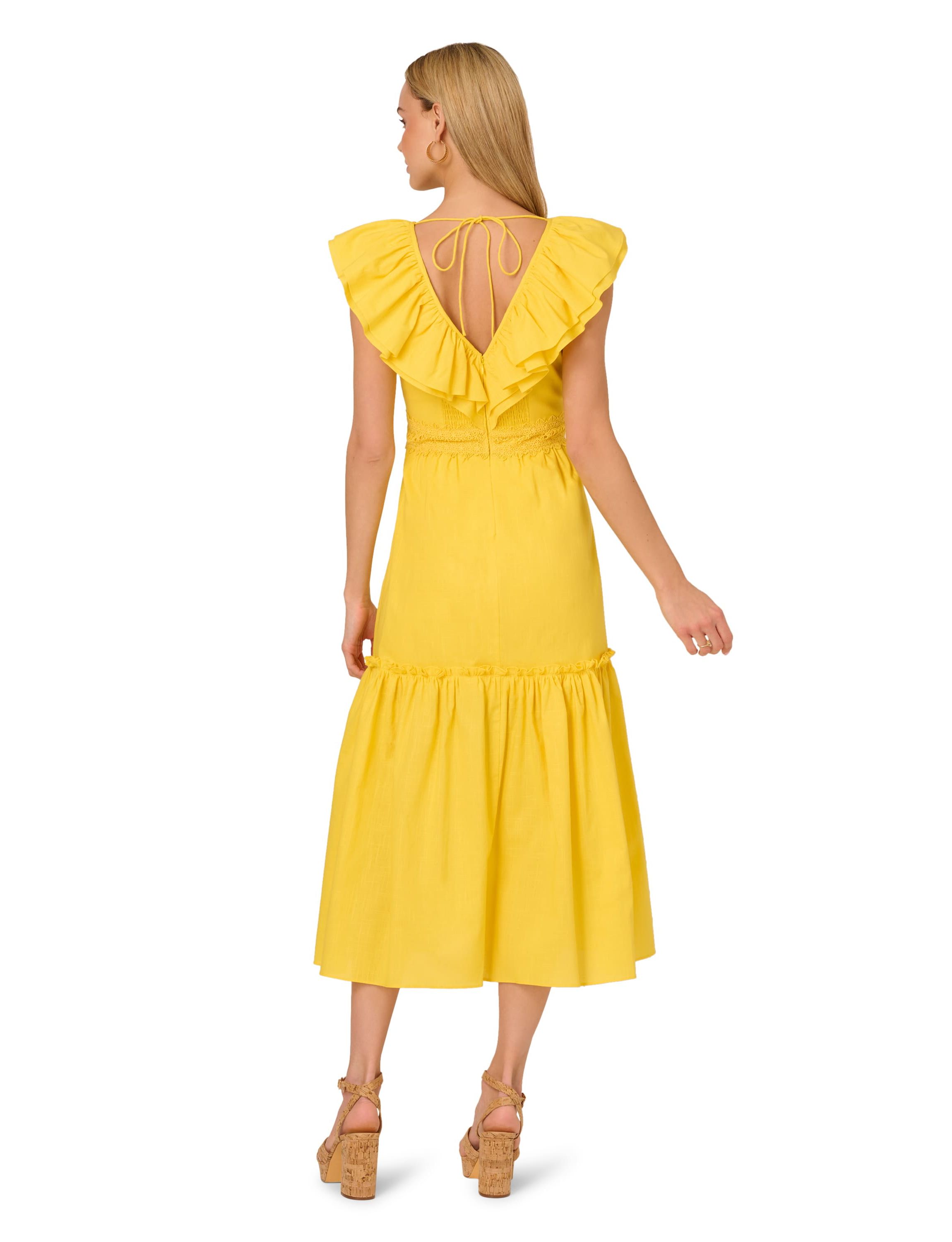Ruffle Midi Dress
