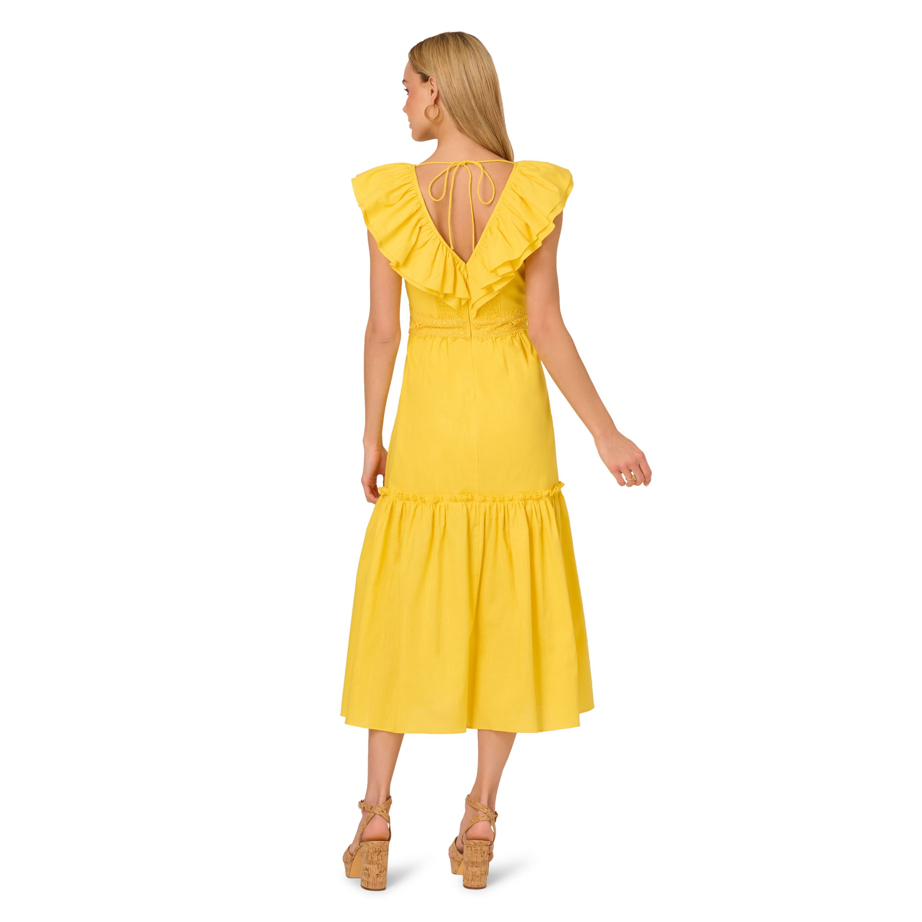 Ruffle Midi Dress