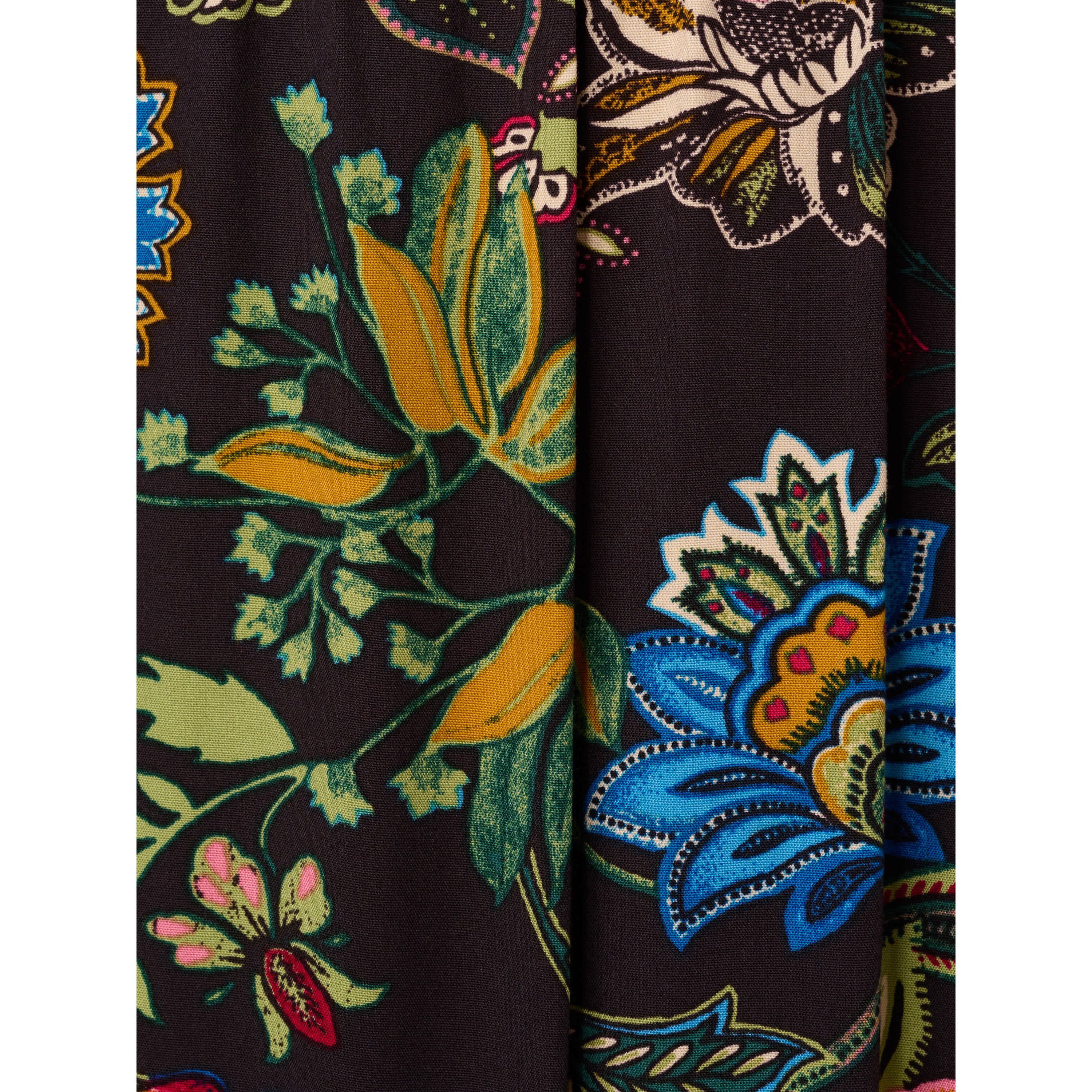 Printed Midi Dress