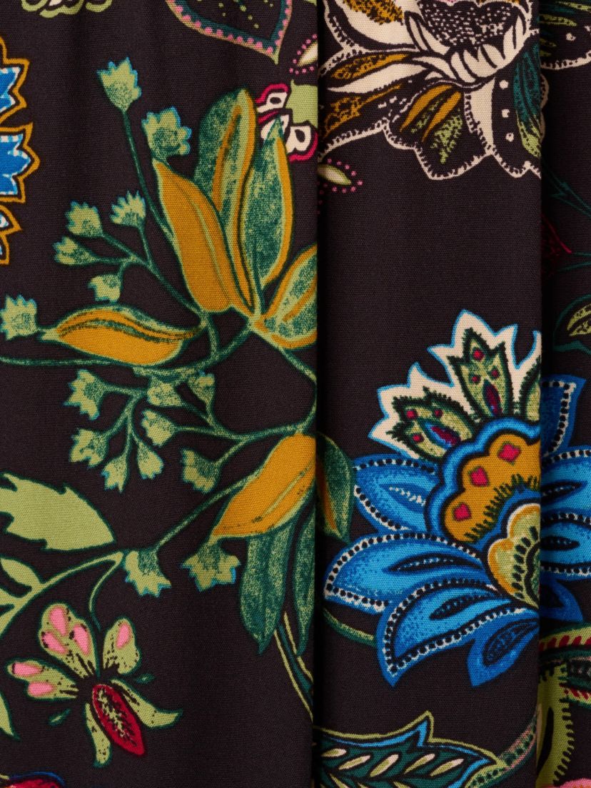 Printed Midi Dress