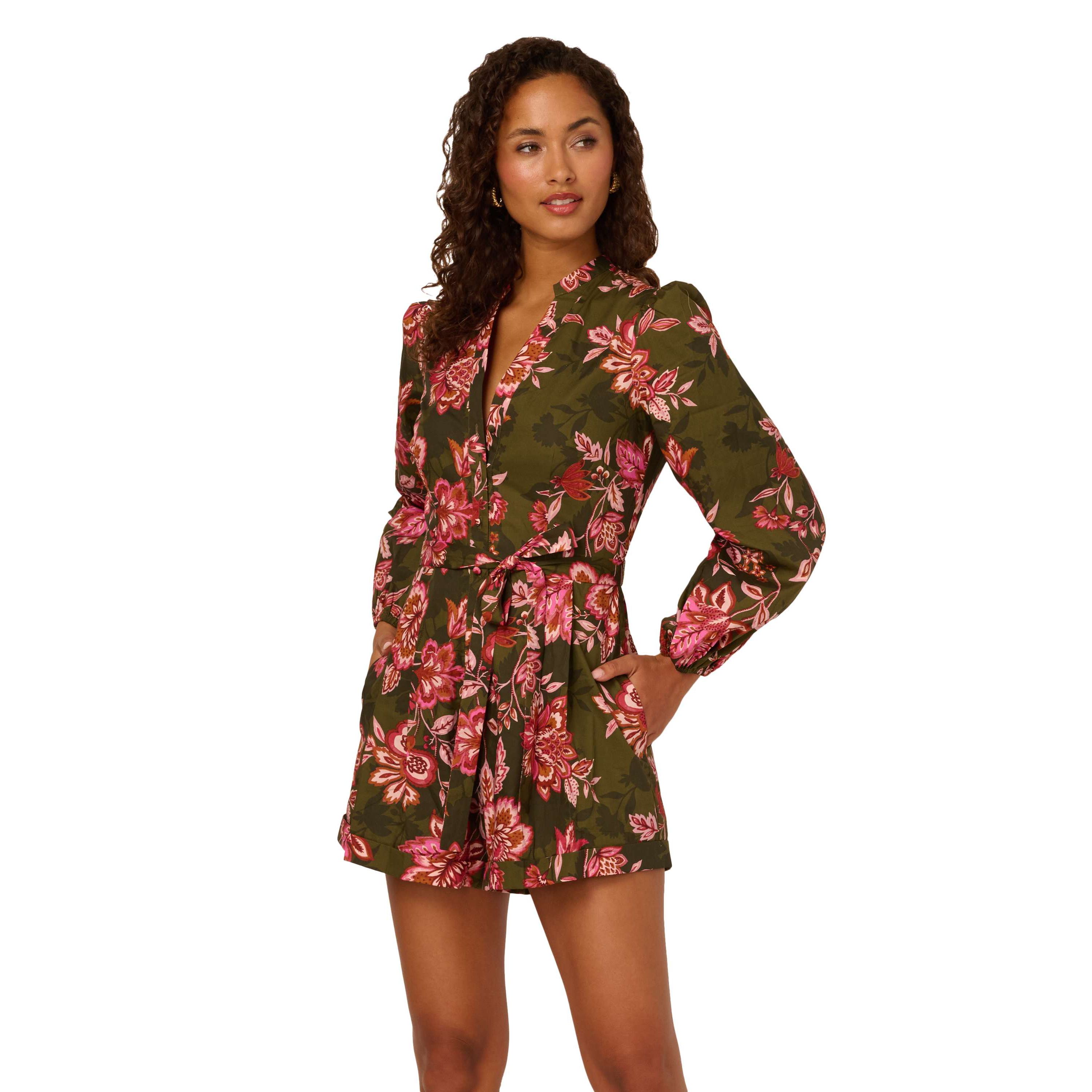 Printed Romper
