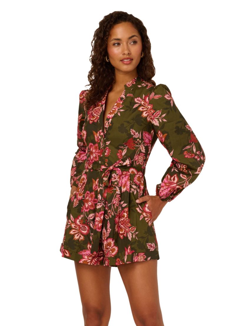 Printed Romper