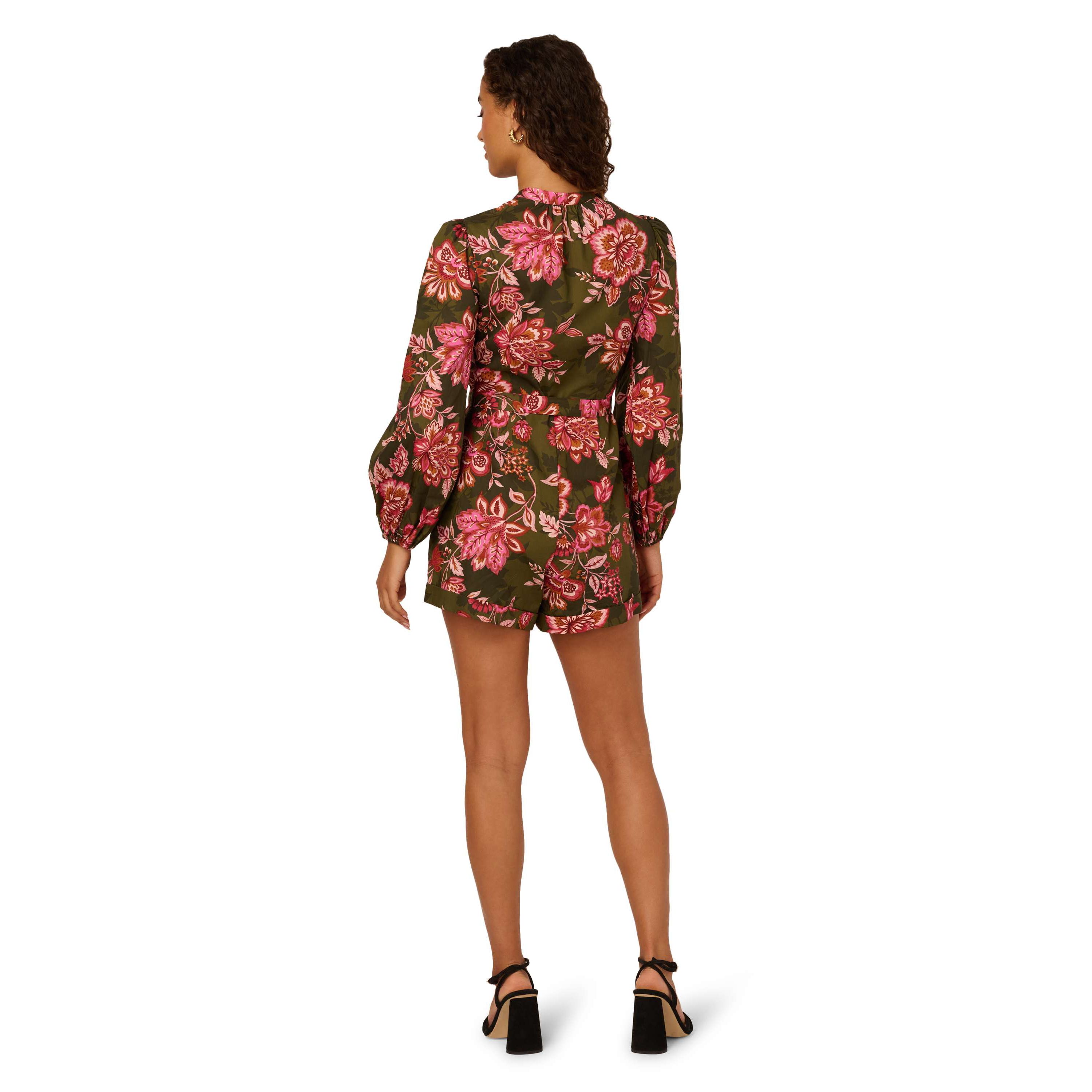 Printed Romper